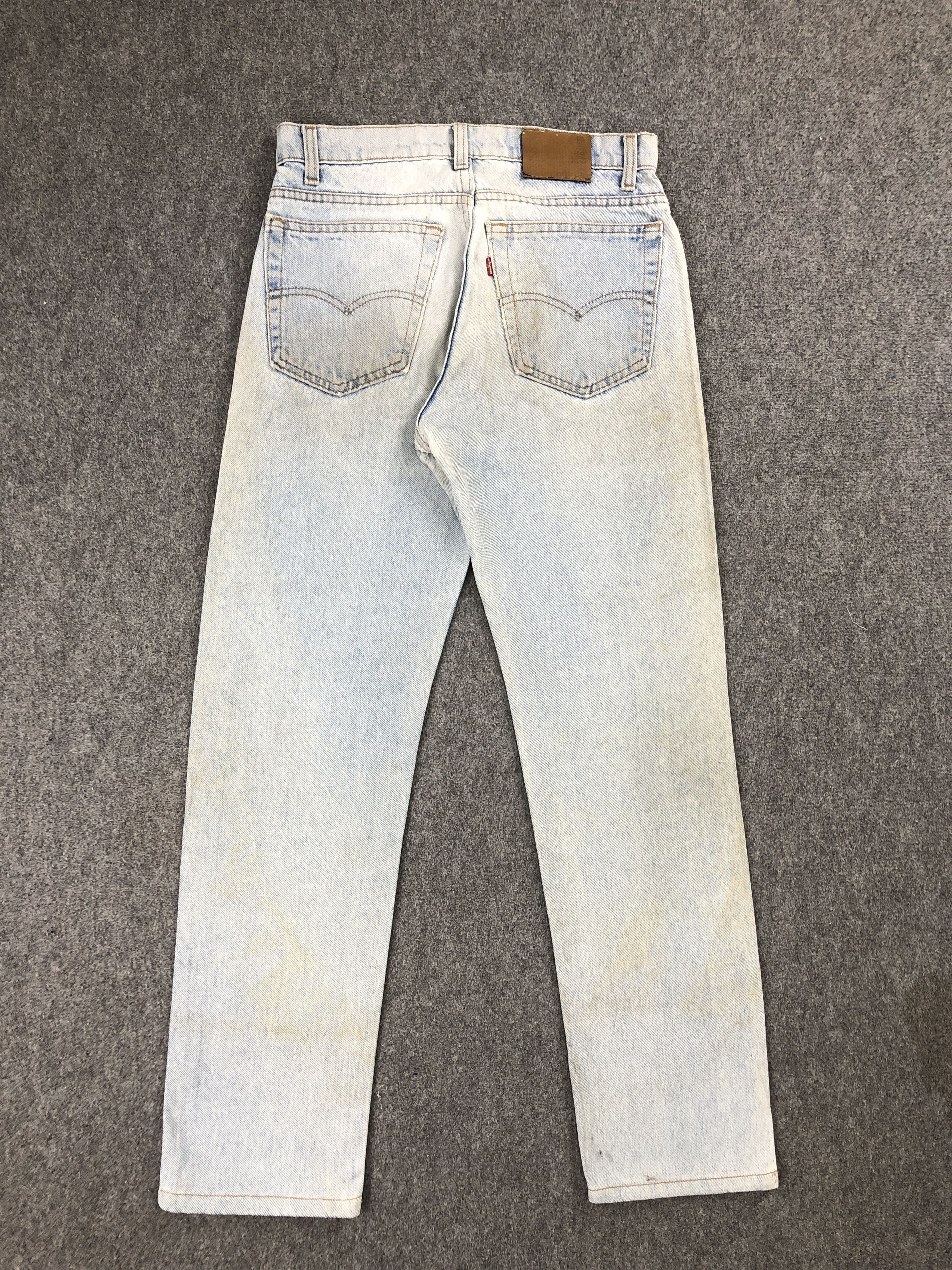 Levi's Vintage 90s Levis 505 Dirty Light Washed Jeans DP2256 Size US 29 - 3 Thumbnail
