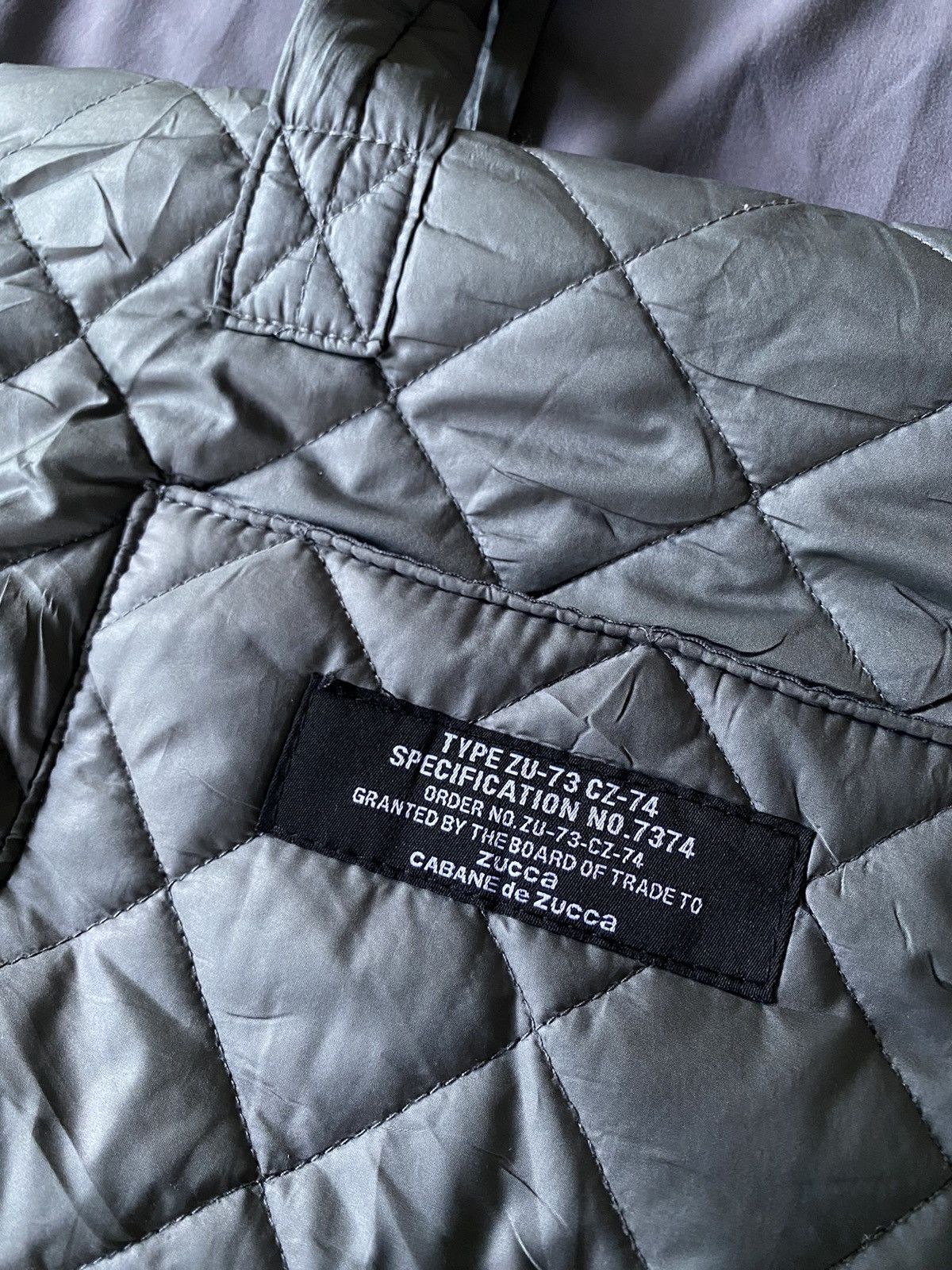 CABANE de ZUCCa × Issey Miyake Cabane de Zucca by Issey miyake Quilted puffer tote bag Size ONE SIZE - 2 Thumbnail