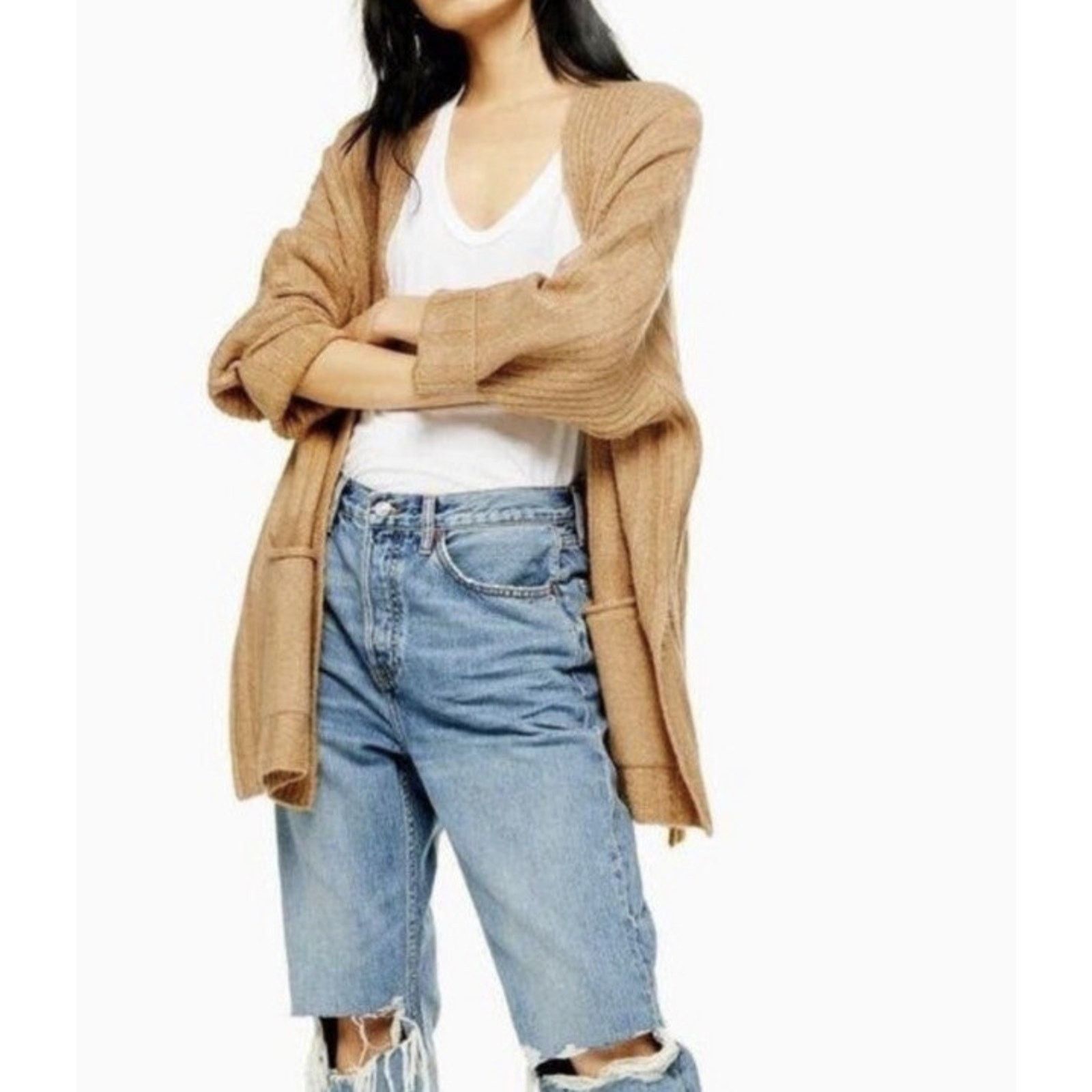 Topshop Topshop Slouchy Soft Open Chunky size S Knit A003072 Size S / US 4 / IT 40 - 2 Thumbnail
