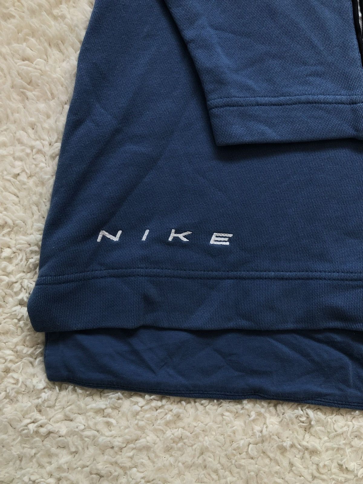 Nike × Vintage Sweatshirt Nike Center Big Swoosh Vintage 90’s Size US XXL / EU 58 / 5 - 2 Thumbnail