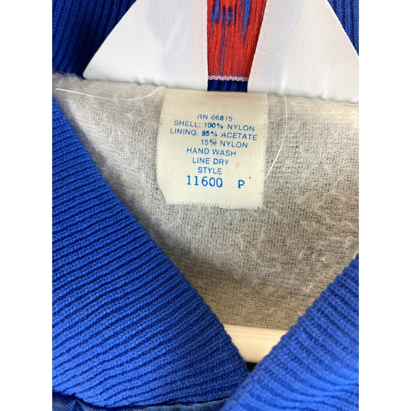 Vintage Vintage Satin Bomber Jacket XXL USA Blue vtg 90s fishing West Ark Size US XXL / EU 58 / 5 - 5 Thumbnail