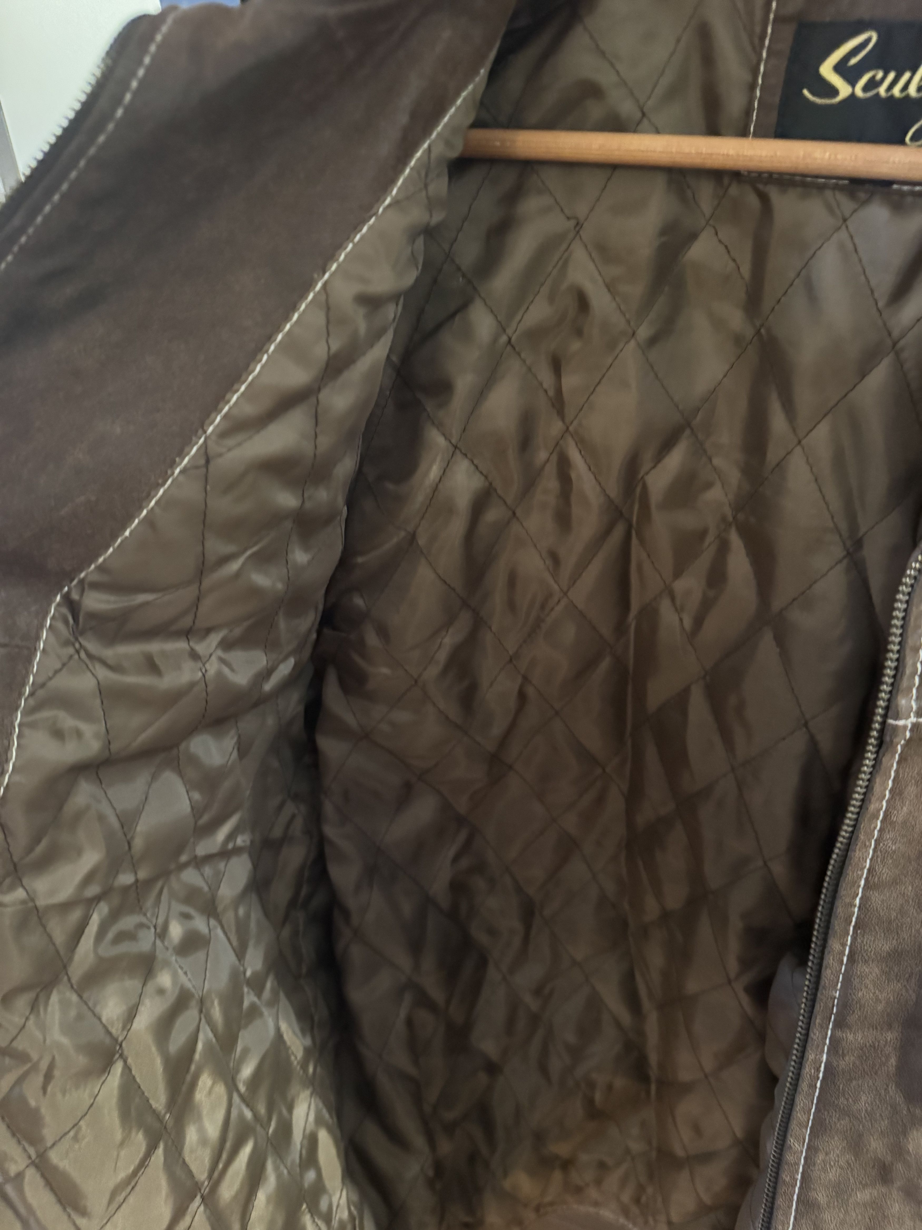 Scully Leather Skully Dark Brown Leather Jacket US Large Size US L / EU 52-54 / 3 - 3 Thumbnail