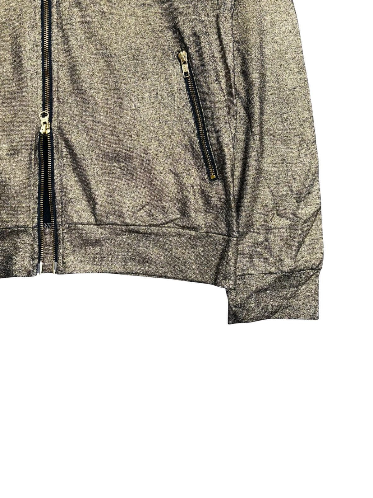 BUFFALO BOBS 2000s Edge Rupert - Waxed Gold Zip Hoodie Size US M / EU 48-50 / 2 - 3 Thumbnail