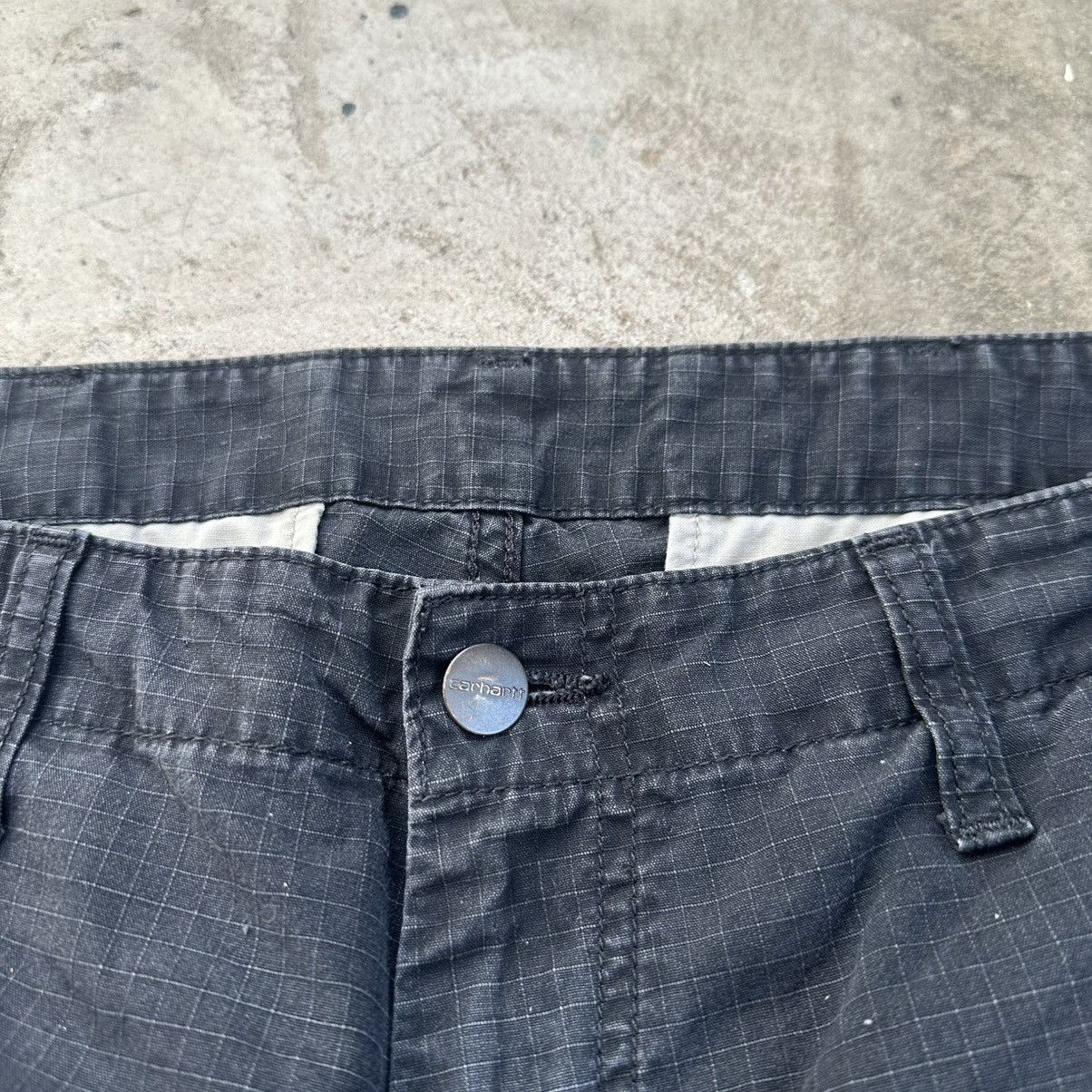 Carhartt Carhartt WiP Cargo regular Pants Black Multipocket Size US 31 - 6 Thumbnail