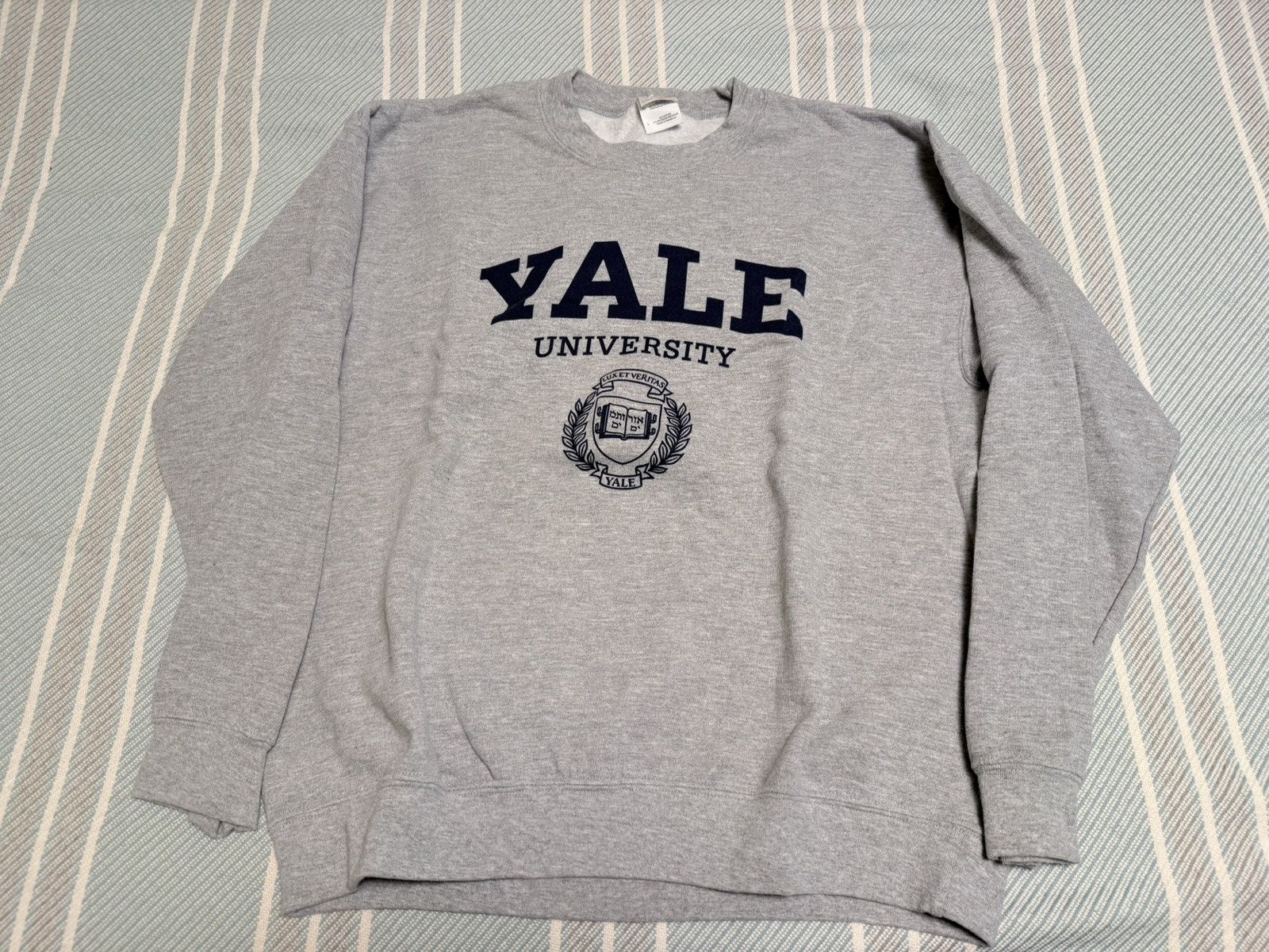 Gildan Gilden Yale Gray Collegiate Sweatshirt Size US L / EU 52-54 / 3 - 1 Thumbnail
