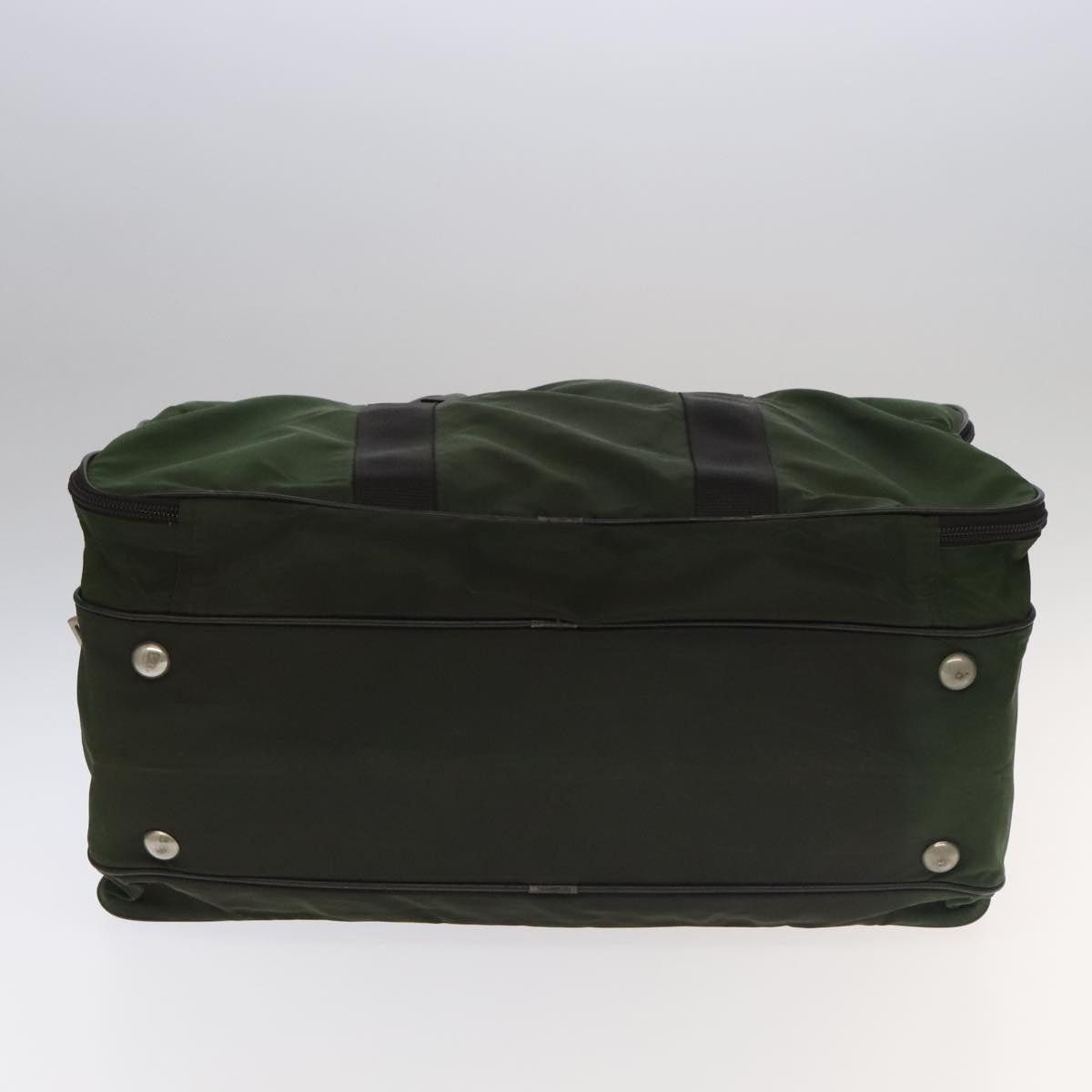 Prada PRADA Boston Bag Nylon Khaki Silver Size ONE SIZE - 9 Thumbnail