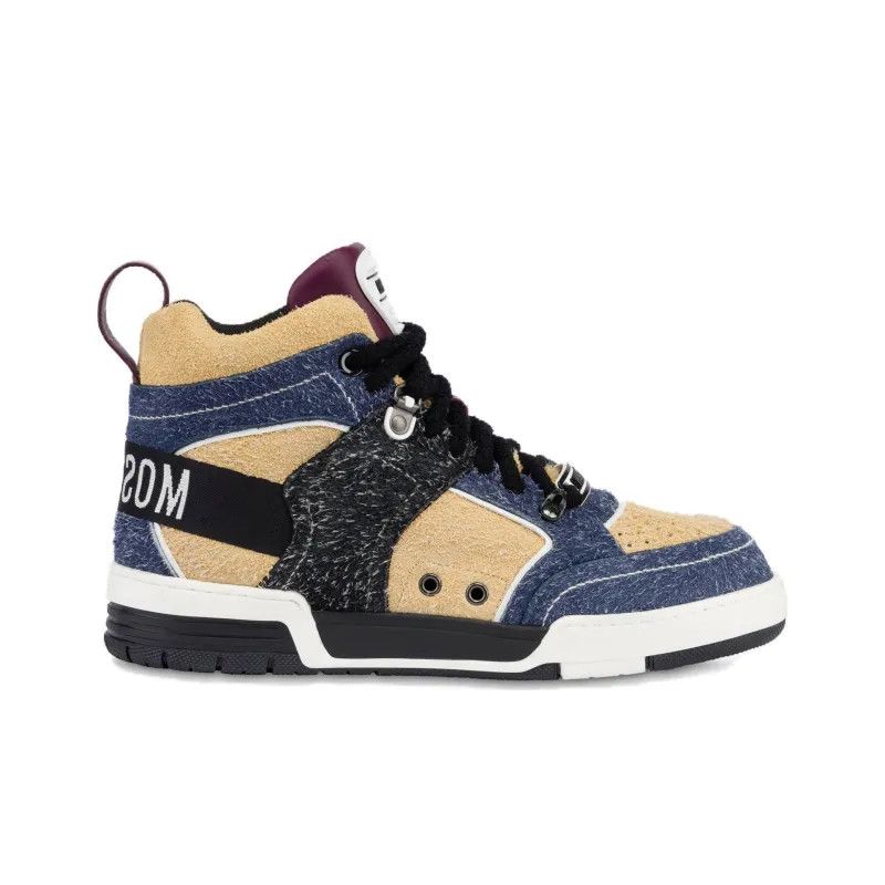 Moschino o1y0225 Hi-Top Sneakers in Multicolor Size US 11 / EU 44 - 2 Thumbnail