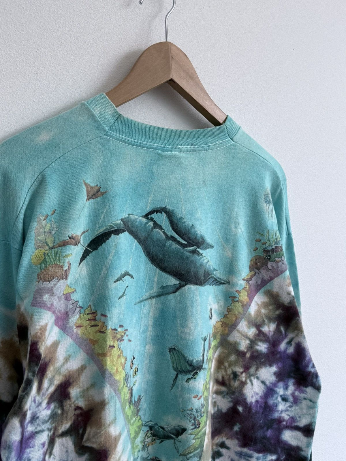 Liquid Blue Vintage 1990 Liquid Blue John Connell Ocean Long Sleeve Tee Size US XL / EU 56 / 4 - 9 Thumbnail