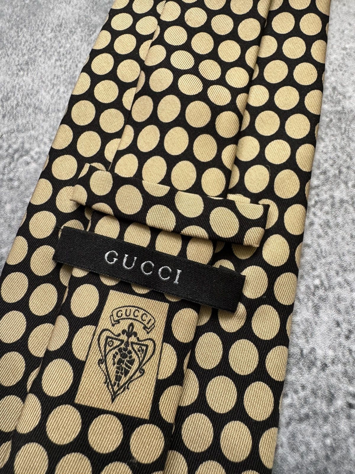 Gucci × Vintage Vintage Gucci tie Size ONE SIZE - 4 Thumbnail