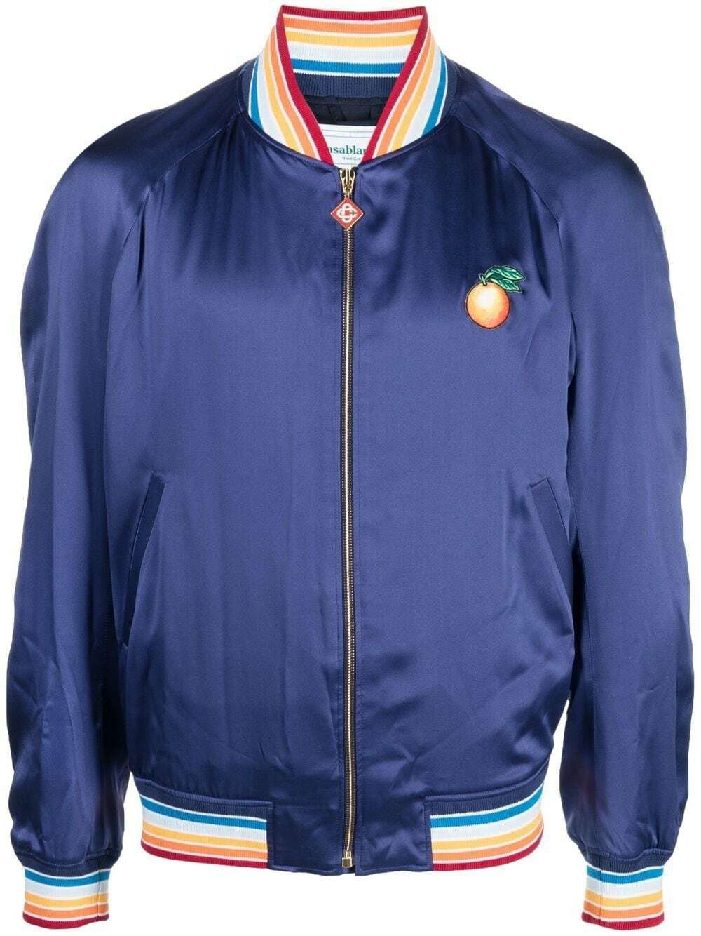 Casablanca o1y0526 Bomber Jacket in Multicolor Size US XL / EU 56 / 4 - 1 Thumbnail
