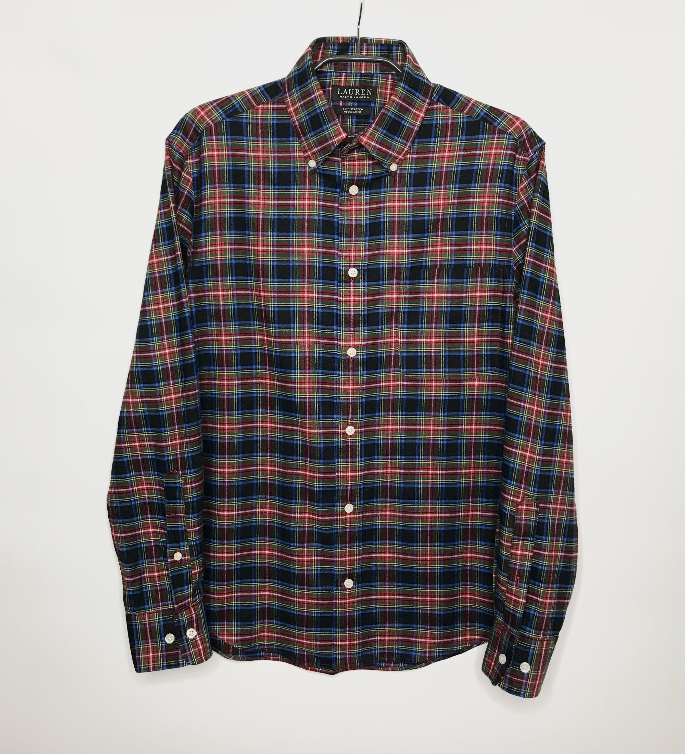 Lauren Ralph Lauren Ralph Lauren Mens Shirt Black Label Plaid Black/Red Size US S / EU 44-46 / 1 - 1 Thumbnail