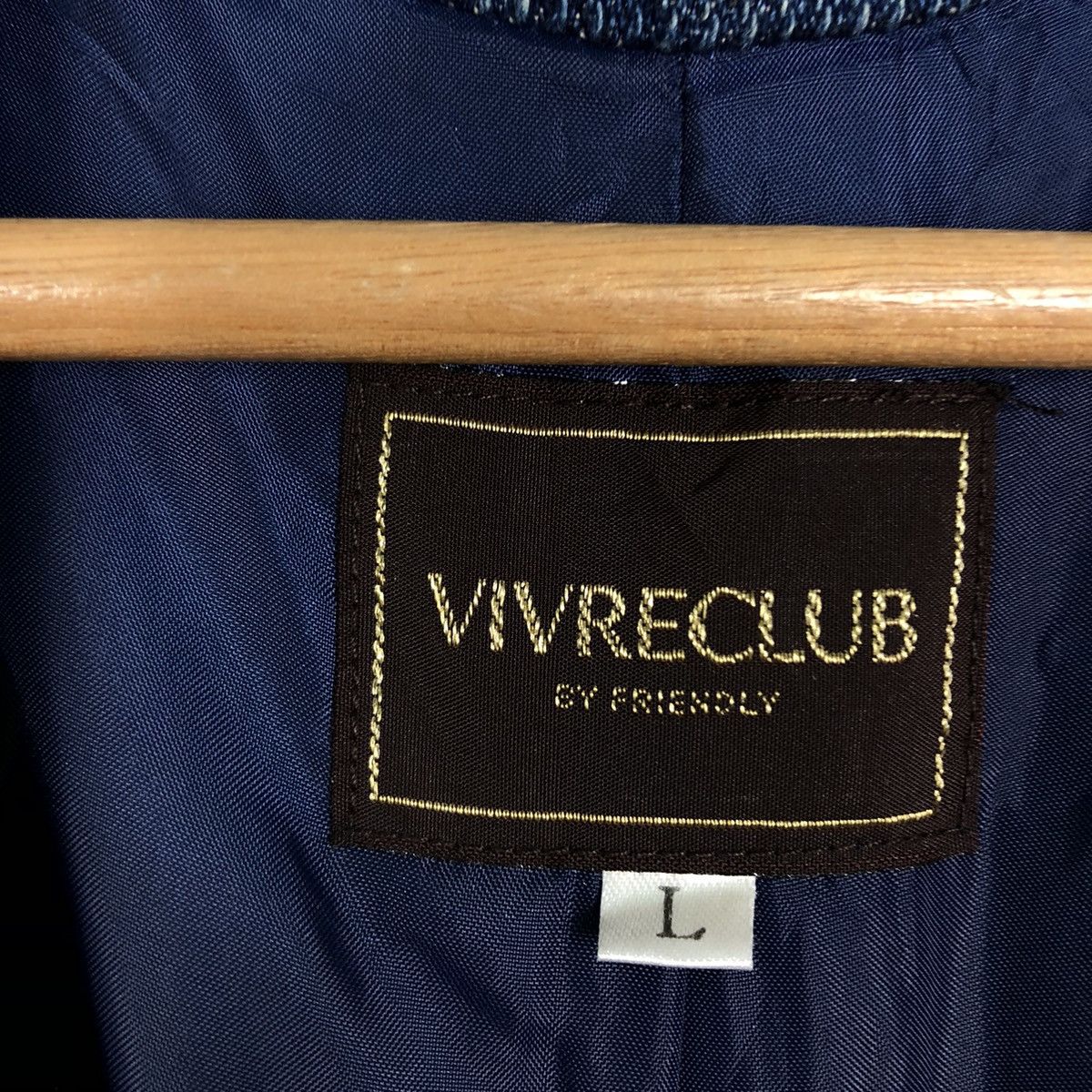 Issey Miyake 🔥90’s Vivreclub Issey Miyake Japan Denim Jacket Work Size US L / EU 52-54 / 3 - 12 Thumbnail