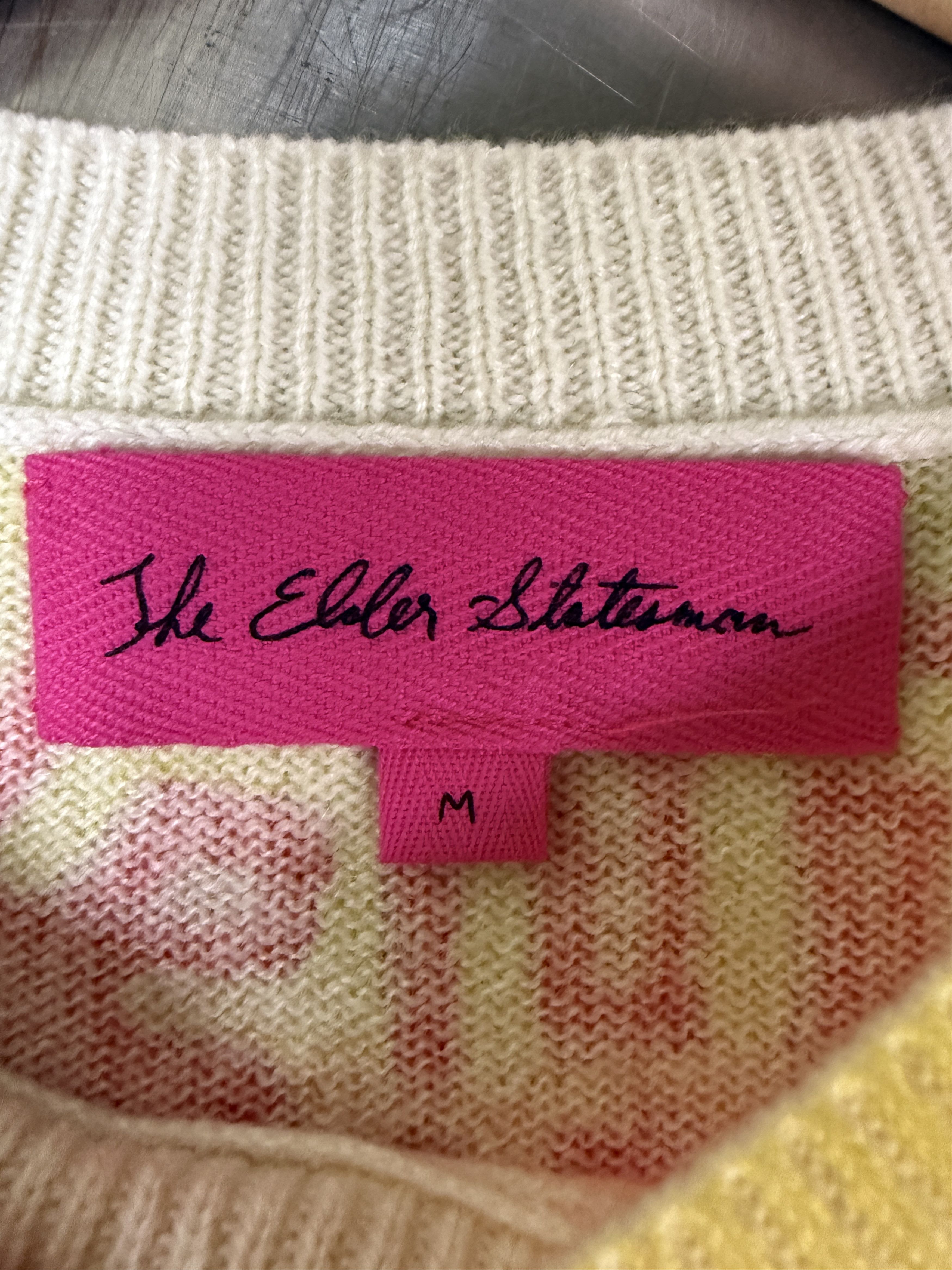 The Elder Statesman $2295 The Elder Statesman Graffiti Crewneck Sweater Size US M / EU 48-50 / 2 - 8 Thumbnail