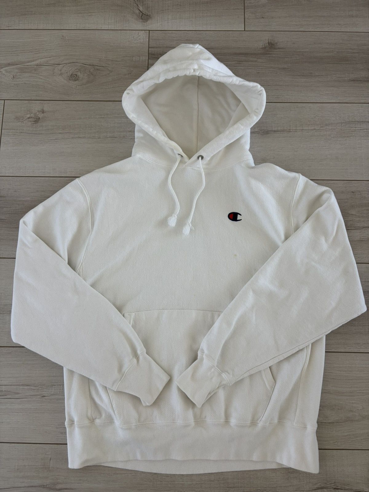 Champion Champion Reverse Weave Pullover Hoodie — White — Size L Size US L / EU 52-54 / 3 - 1 Thumbnail