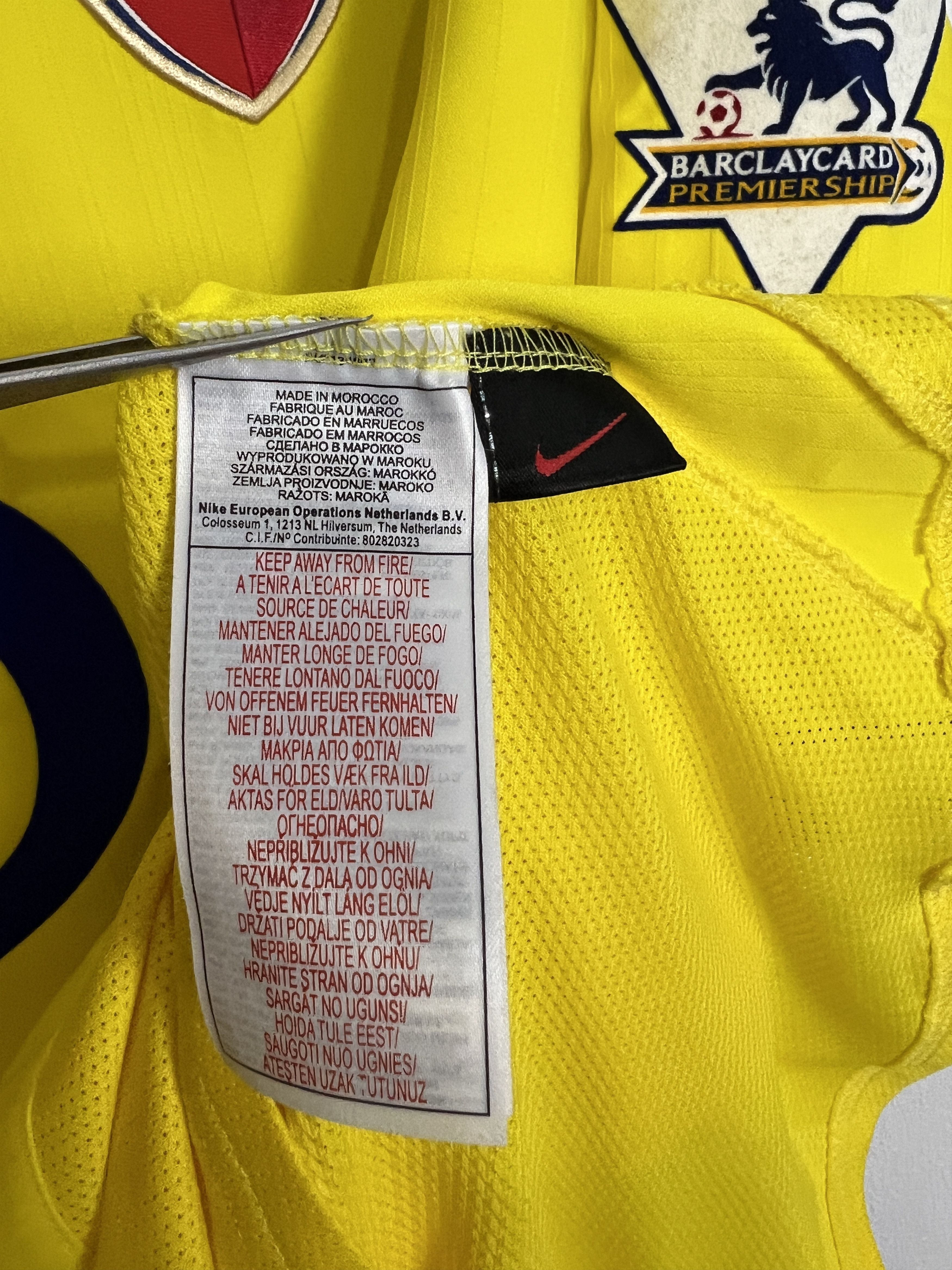 Nike Arsenal Away football shirt Soccer #14 Henry Jersey Trikot Size US L / EU 52-54 / 3 - 6 Thumbnail