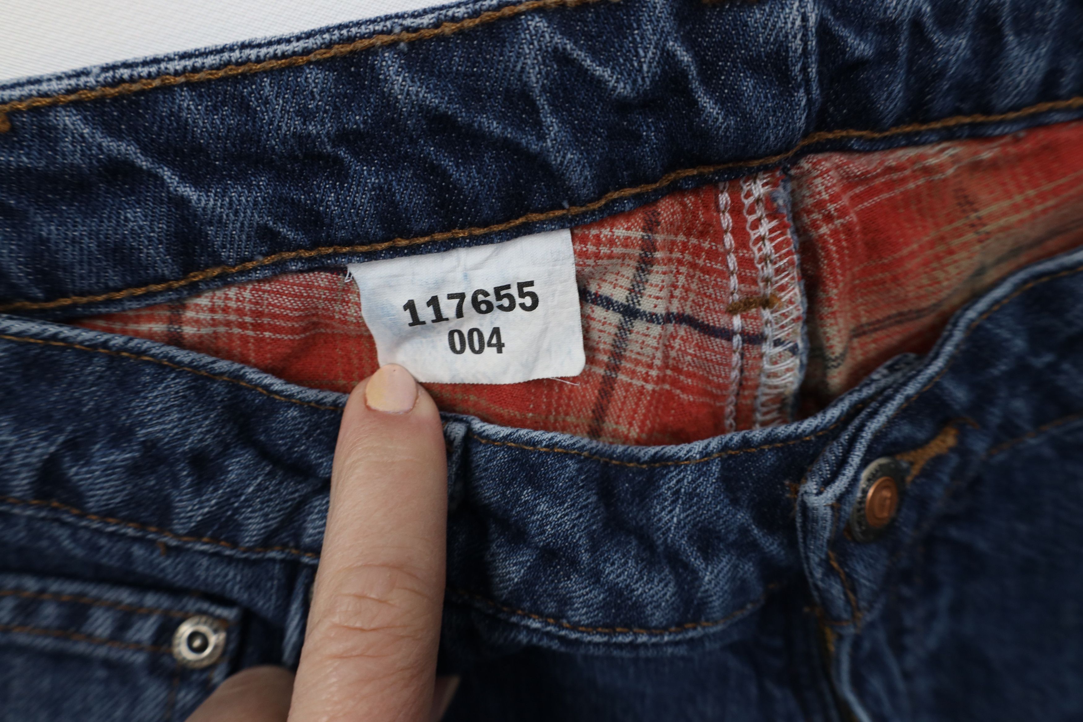 Carhartt Vintage Y2K Carhartt Flannel Lined Wide Leg Denim Jeans Blue Size 32" / US 10 / IT 46 - 9 Thumbnail