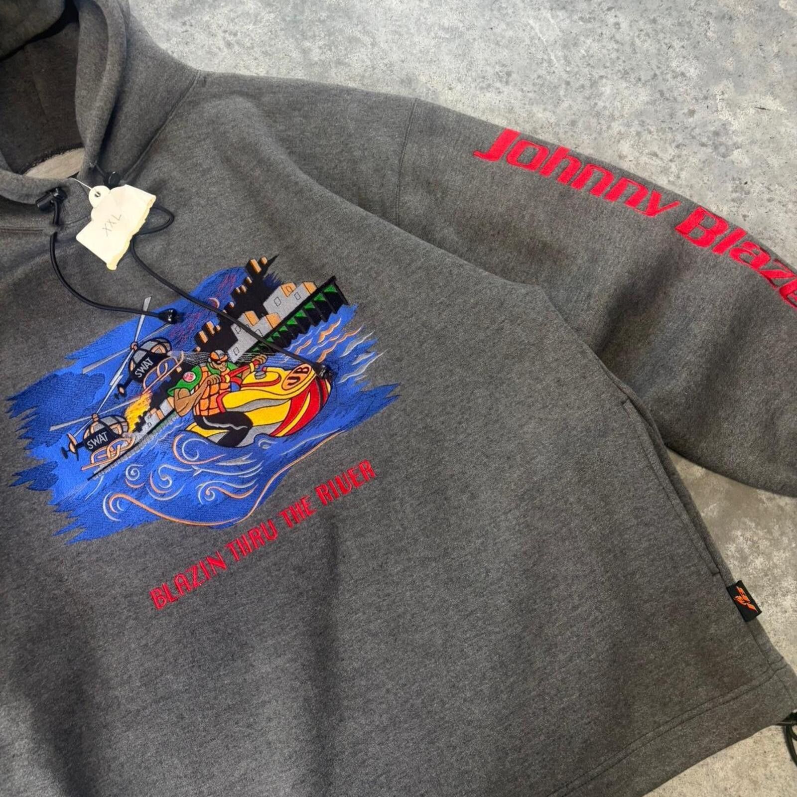 Southpole Johnny Blaze Y2K Grunge Alternative Hoodie Size US XXL / EU 58 / 5 - 7 Thumbnail