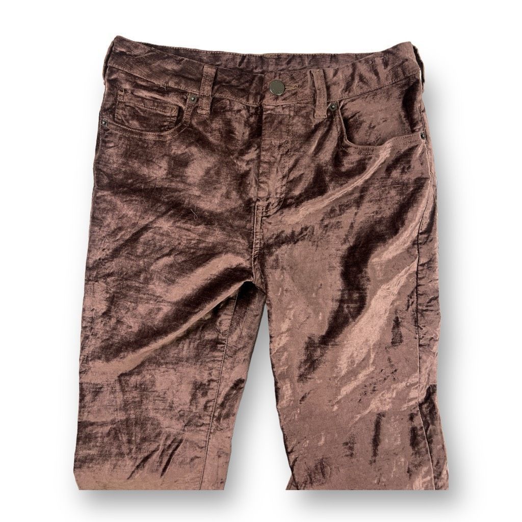 Free People Free People Puca Velvet Pants Size 28 Size 28" / US 6 / IT 42 - 2 Thumbnail