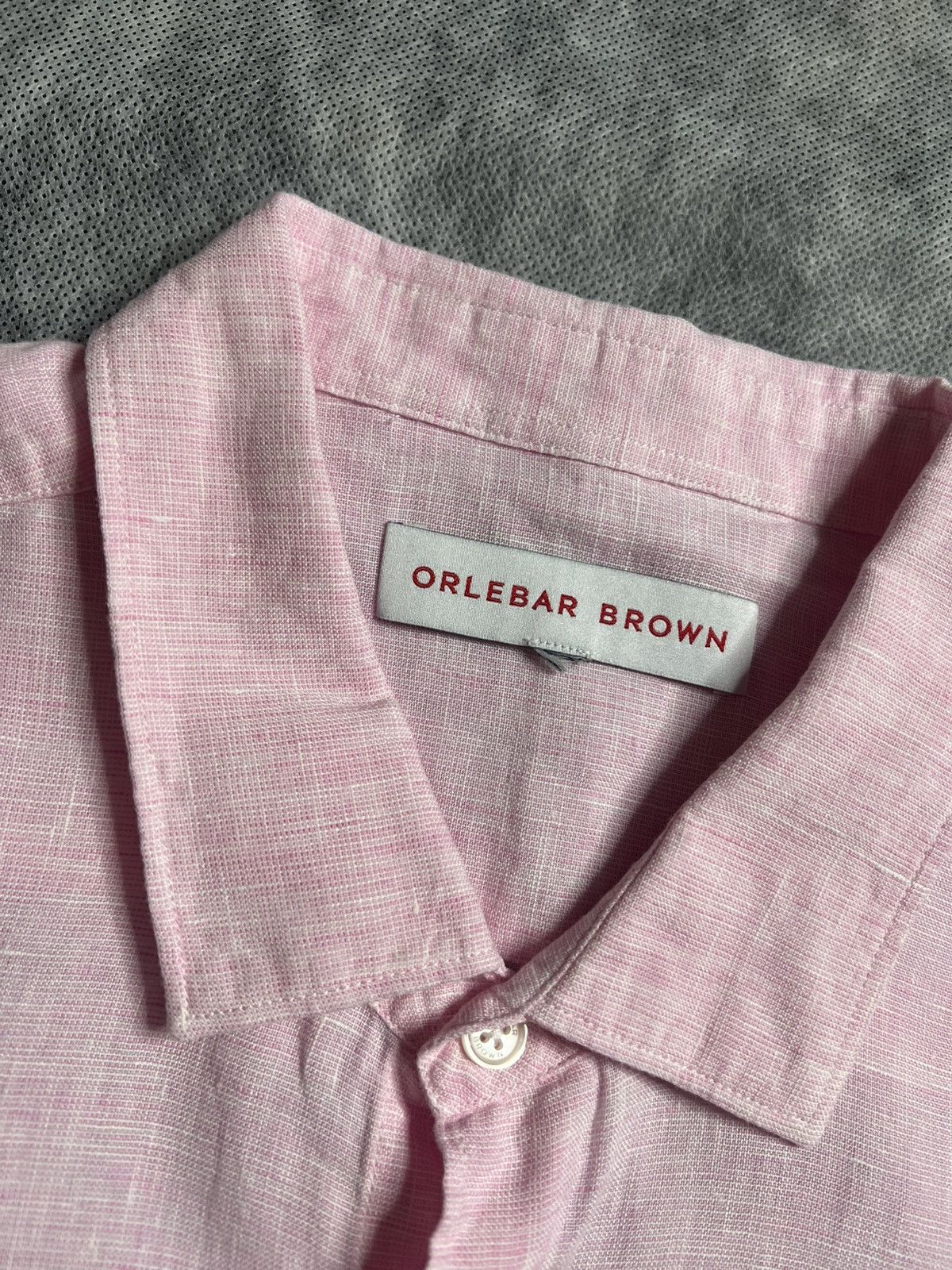 Orlebar Brown ORIEBAR BROWN Linen shirt Size US XL / EU 56 / 4 - 6 Thumbnail