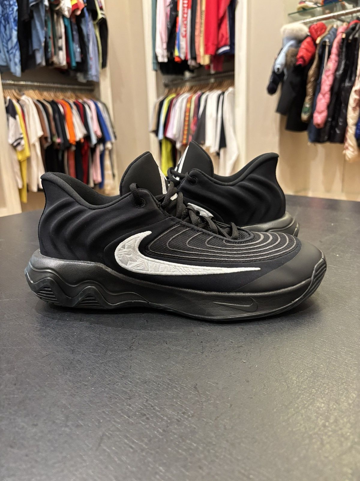 Nike Nike Giannis Immortality Black Wolf Grey White Size US 10.5 / EU 43-44 - 1 Thumbnail