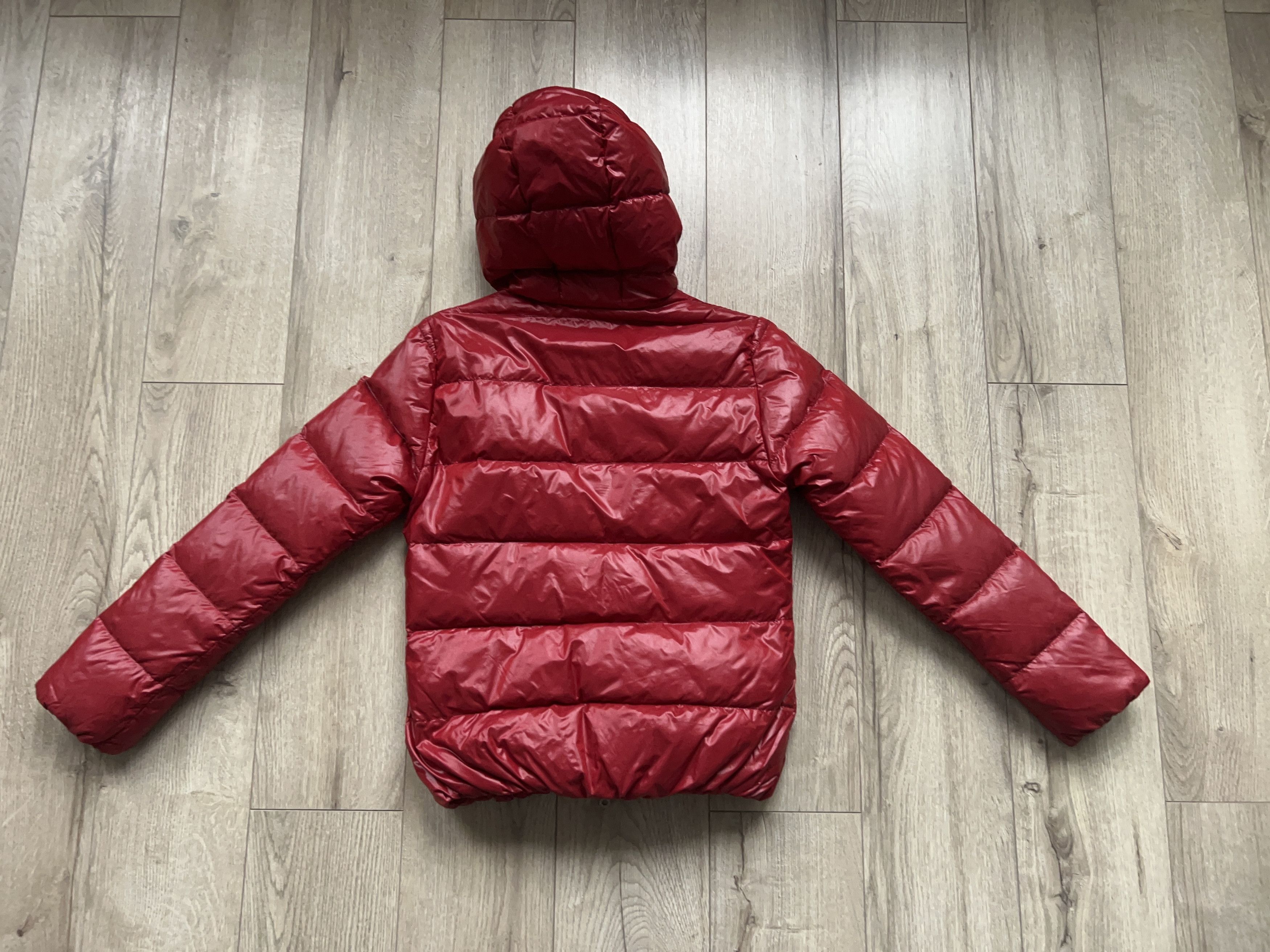 Duvetica Kids Boys Girls Zip Jacket Puffer Hooded Red Size 12 Years Size XXS / US 00 / IT 34 - 16 Thumbnail
