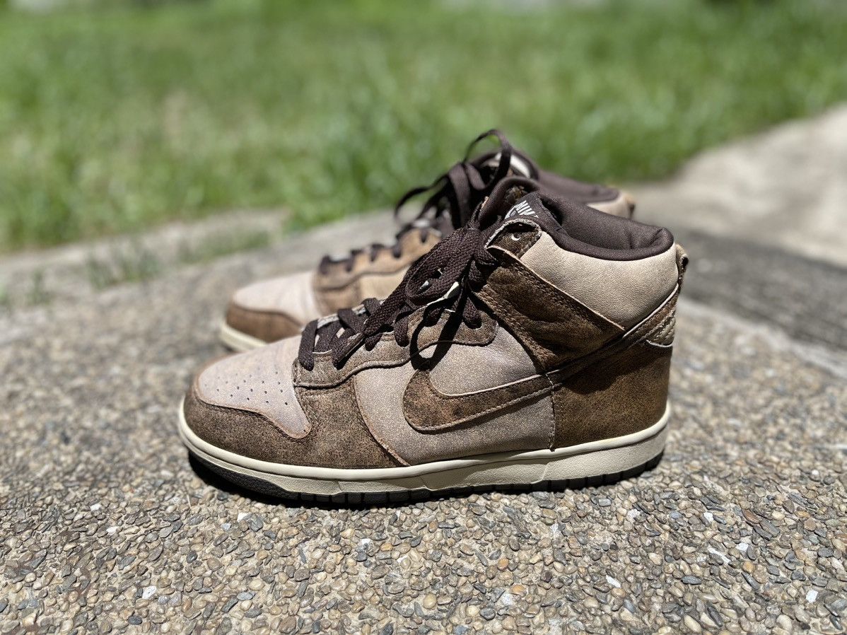 Nike Rare Vintage Nike Dunk High 2003 Grunge Dirty Pack Size US 9 / EU 42 - 2 Thumbnail