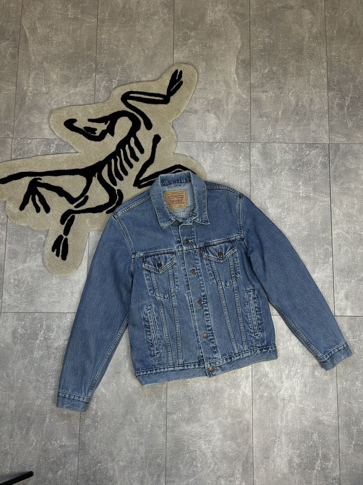 Levi's × Levi's Vintage Clothing × Vintage Mens Vintage Levis Denim jacket trucker y2k streetwear rare Size US M / EU 48-50 / 2 - 21 Thumbnail