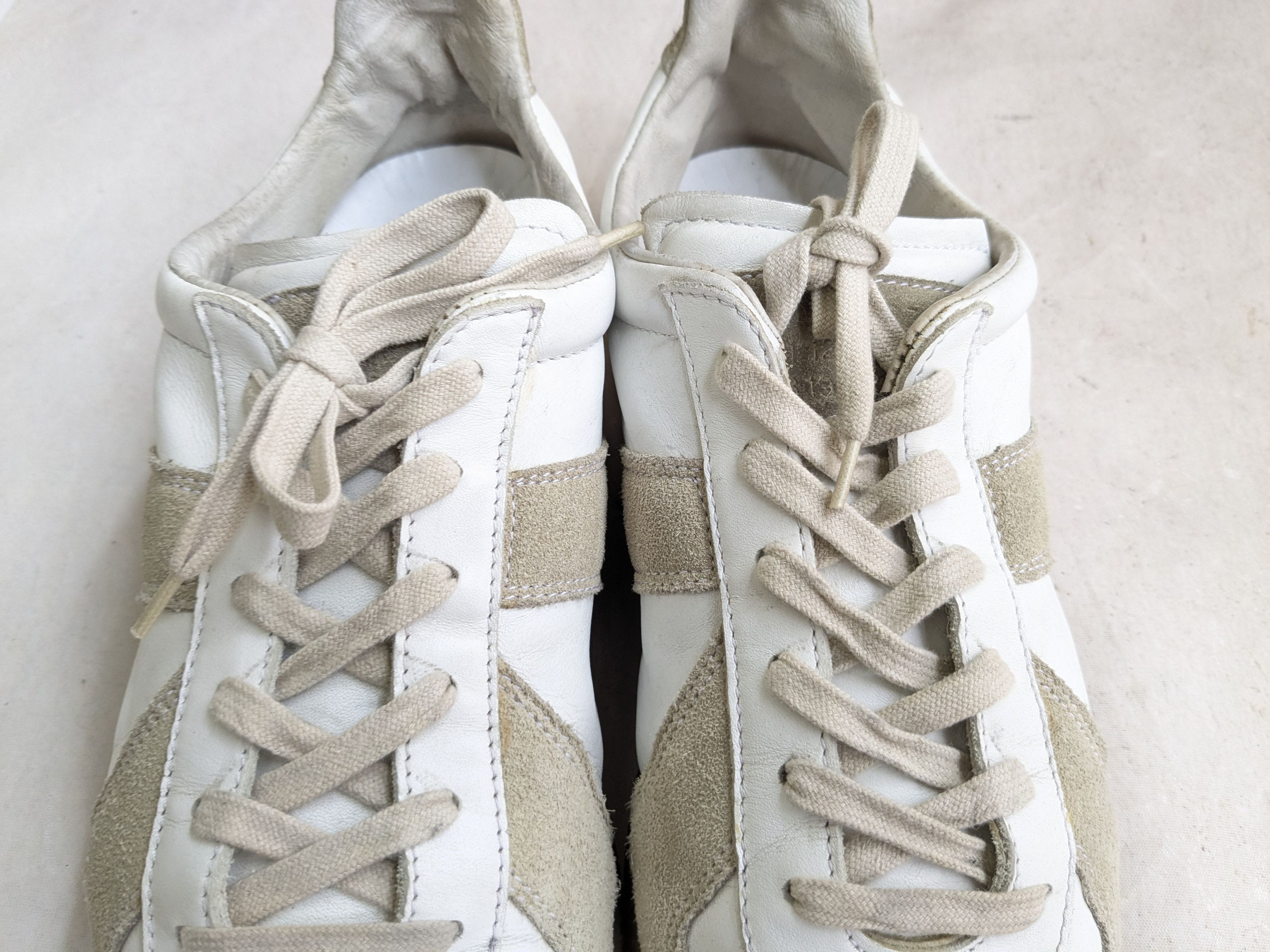 Maison Margiela Margiela GAT Replica White Gray 9 42 Low Tops Size US 9 / EU 42 - 5 Thumbnail
