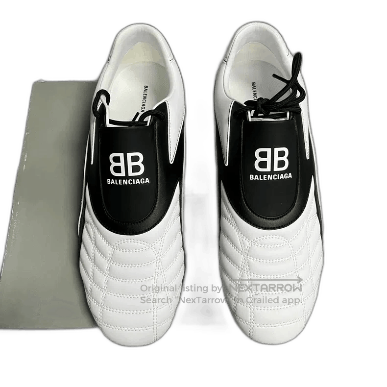 Balenciaga Balenciaga's latest white leather stylish low. Size US 9.5 / EU 42-43 - 1 Thumbnail