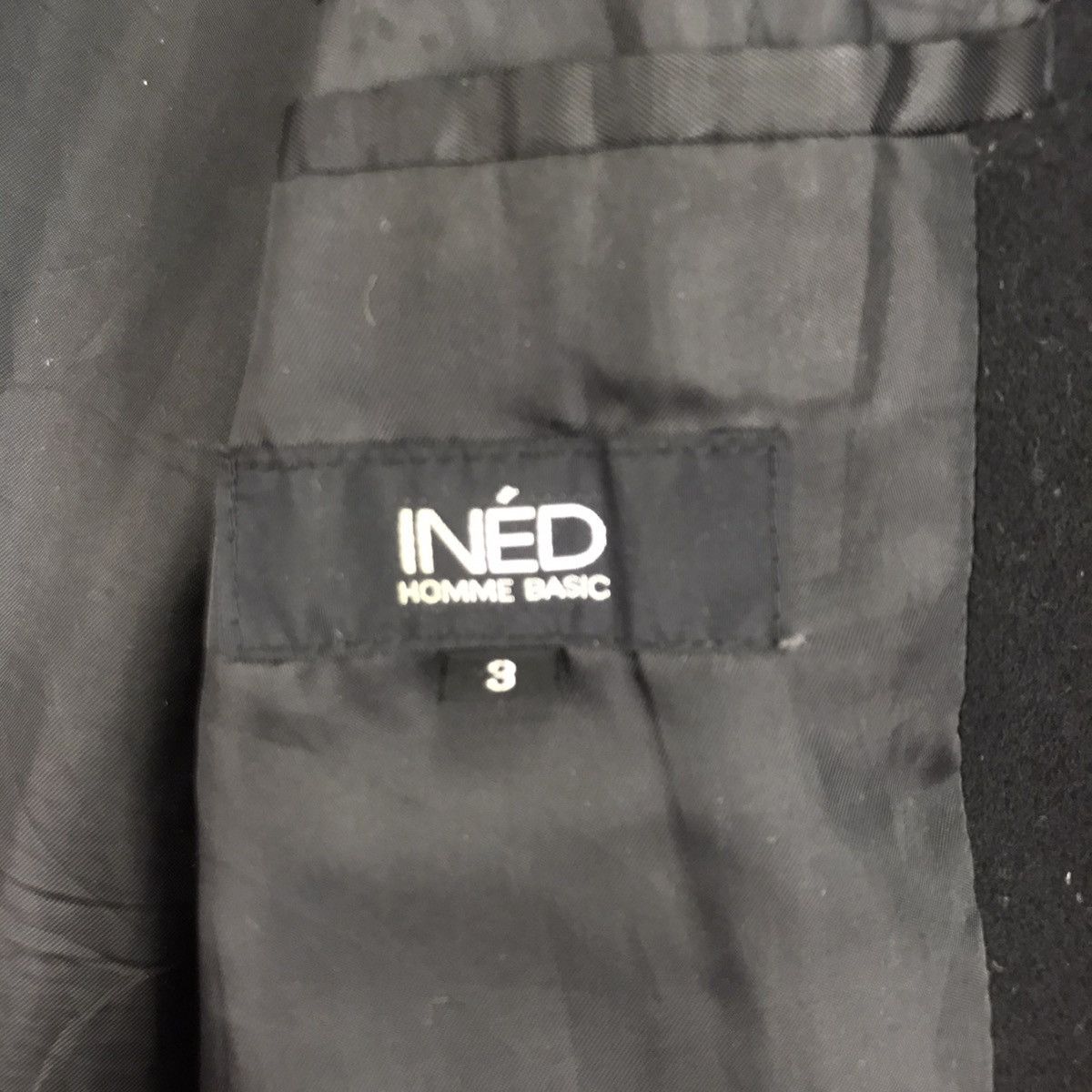 Yohji Yamamoto INED By Yohji Black Wool Coat Size US M / EU 48-50 / 2 - 7 Thumbnail