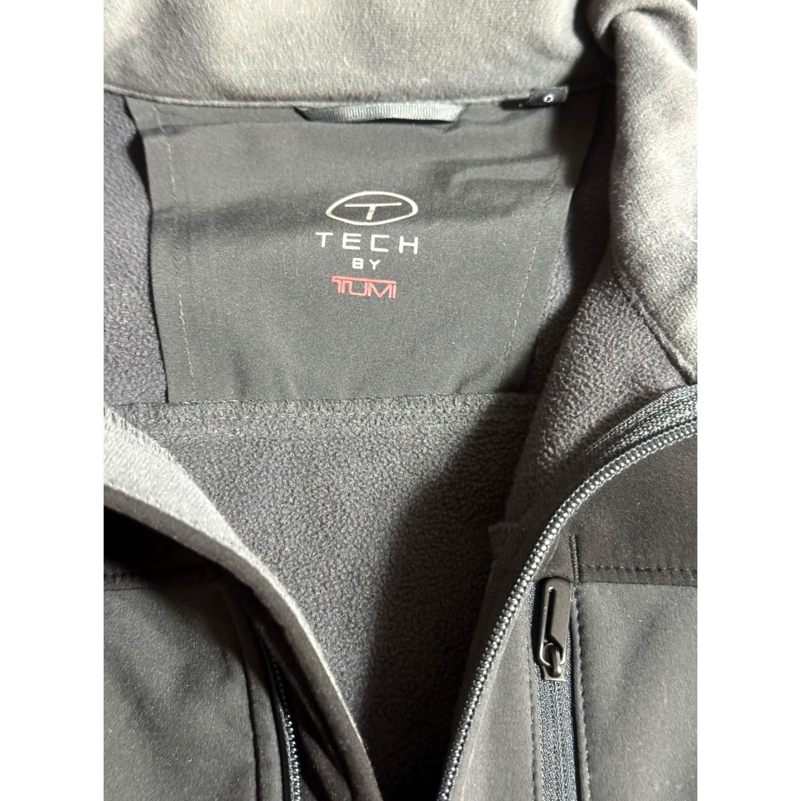 Tumi Tech By Tumi Jacket Men L Soft Shell Long Sleeve Full Zip Gray Size US L / EU 52-54 / 3 - 5 Thumbnail