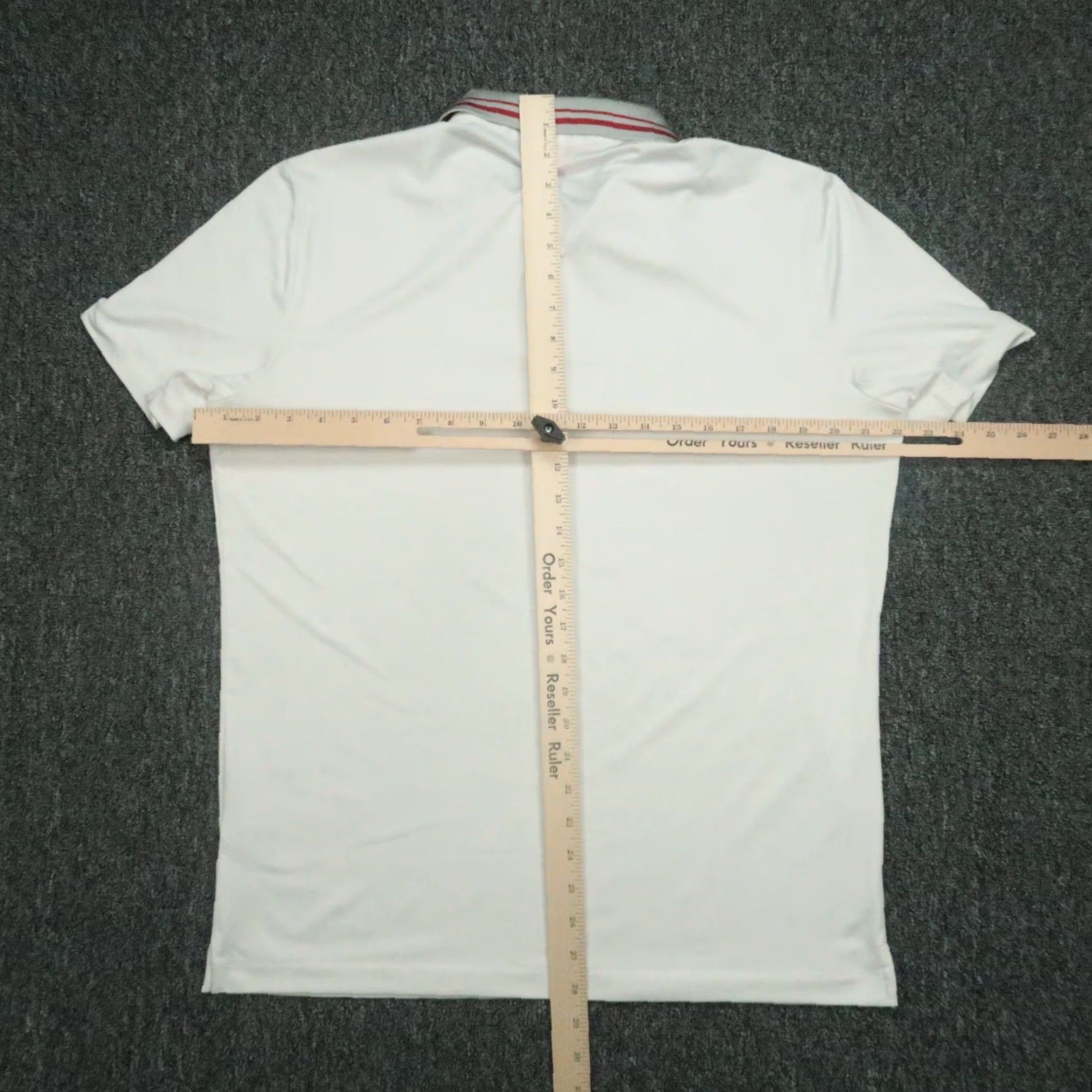 Vintage Redvanly Shirt Mens Medium White Performance Polo Short Sleeve Golf Tennis Size US M / EU 48-50 / 2 - 6 Thumbnail