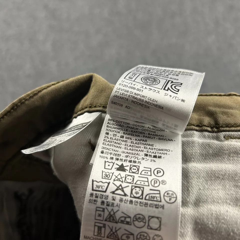 Levi's Levi's Pants Mens 32x30 Slim Straight Leg Cotton Distressed Size US 32 / EU 48 - 7 Thumbnail