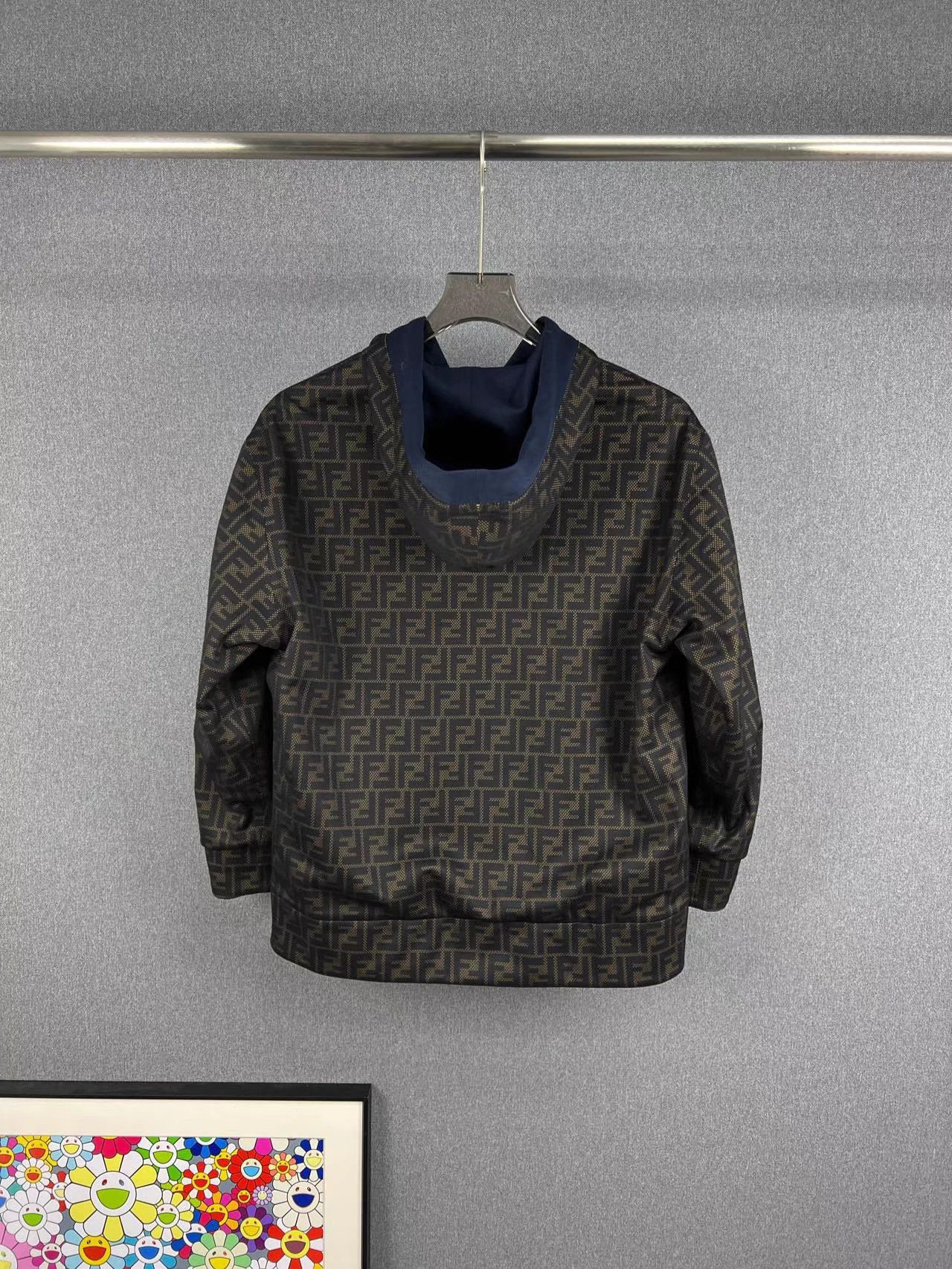 Fendi FENDI Monogram Full Logo Reversible Jacket K1 Size XS / US 0-2 / IT 36-38 - 2 Thumbnail