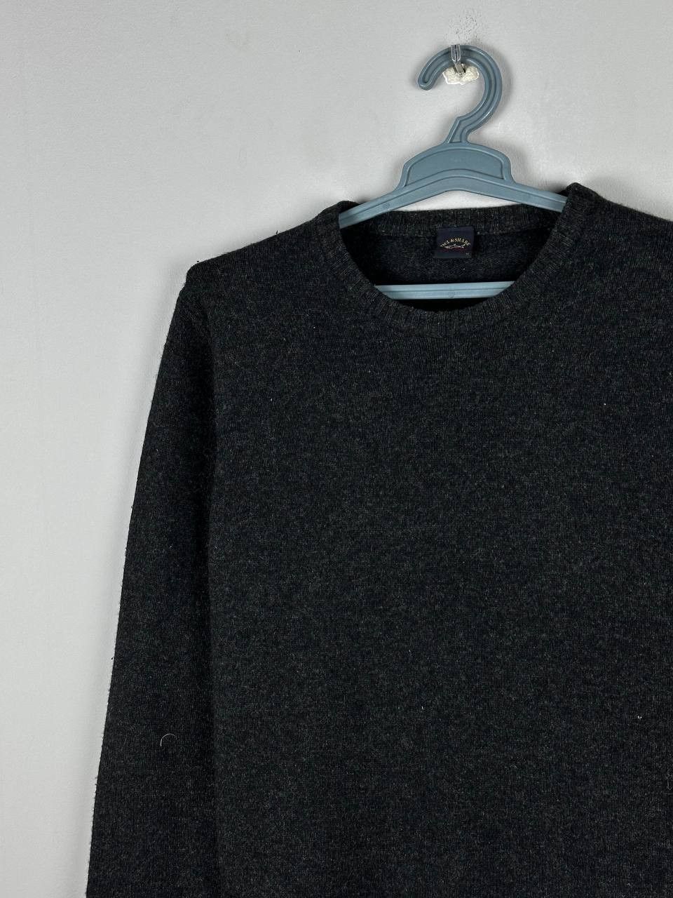 Paul & Shark Vintage Paul & Shark Grey Wool Knitted Sweater Size US M / EU 48-50 / 2 - 3 Thumbnail