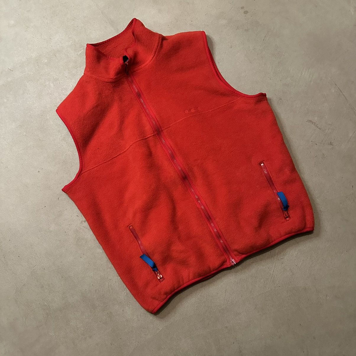 Patagonia Vintage 90s Made in USA Red Patagonia Fleece Vest Size XL Size US XL / EU 56 / 4 - 1 Thumbnail