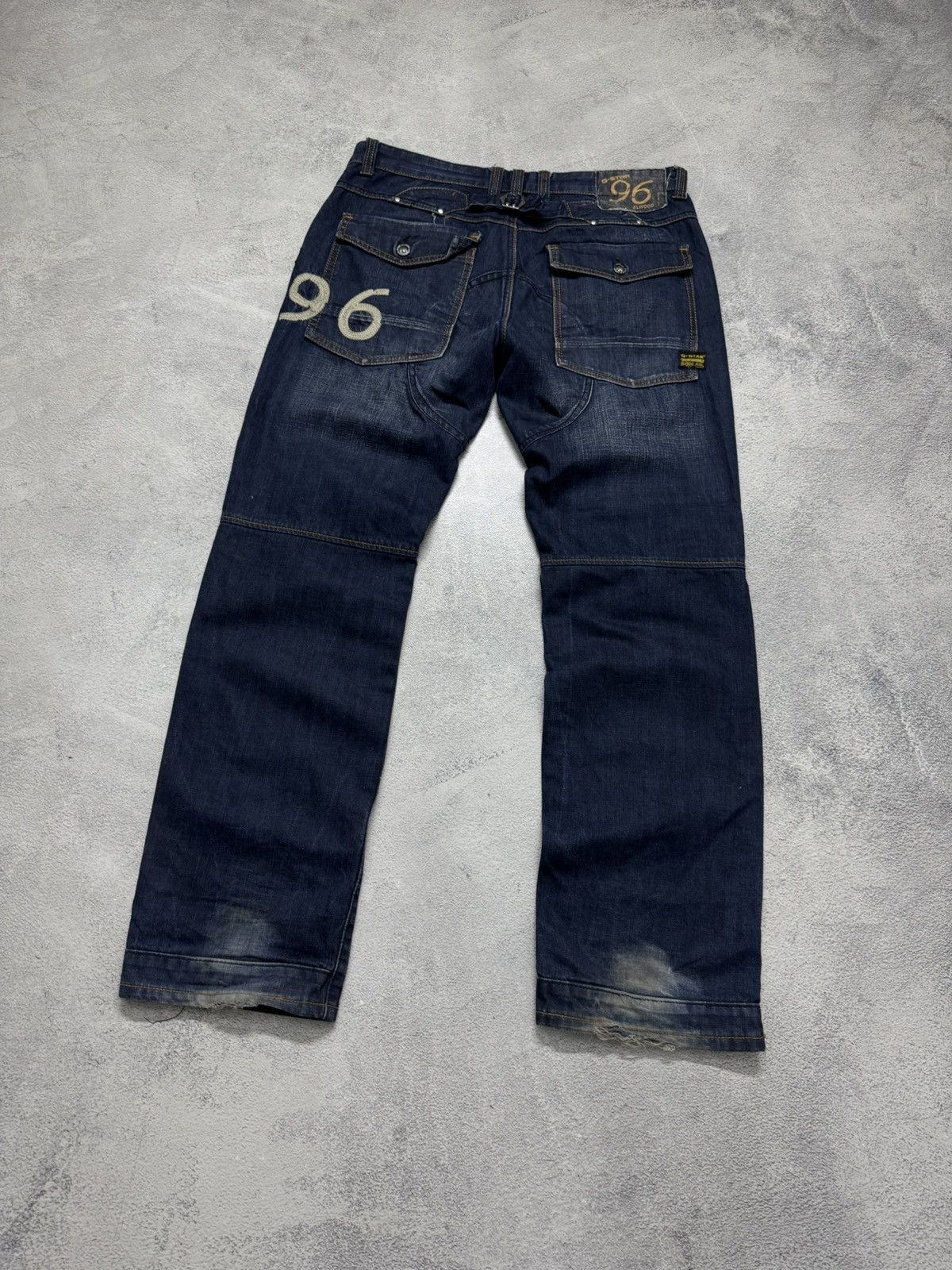 G-Star Vintage Y2k G Star Denim Jeans Big Logo 96 Size US 32 / EU 48 - 7 Thumbnail