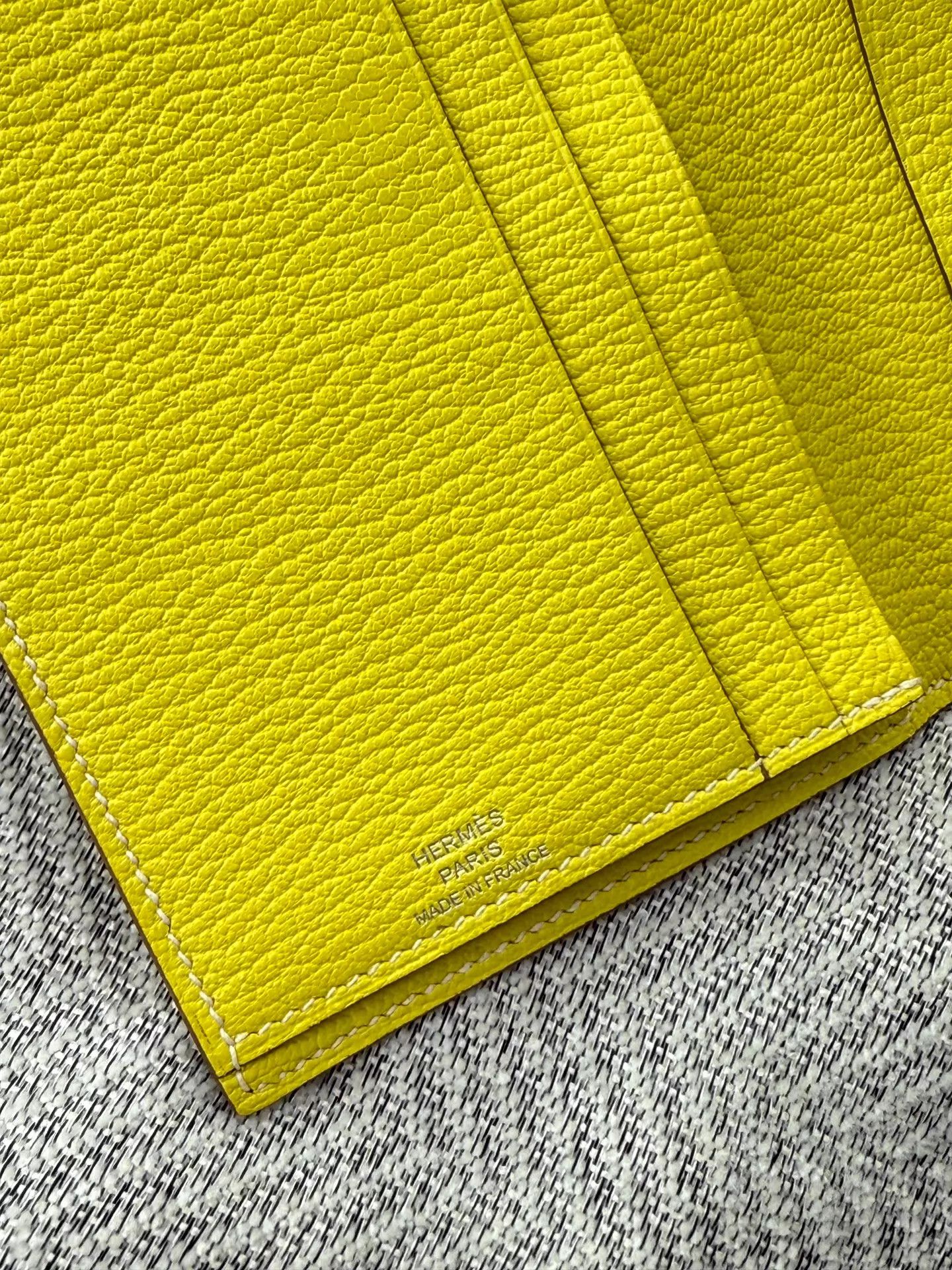 Hermes Hermes yellow long bifold wallet unused Size ONE SIZE - 5 Thumbnail