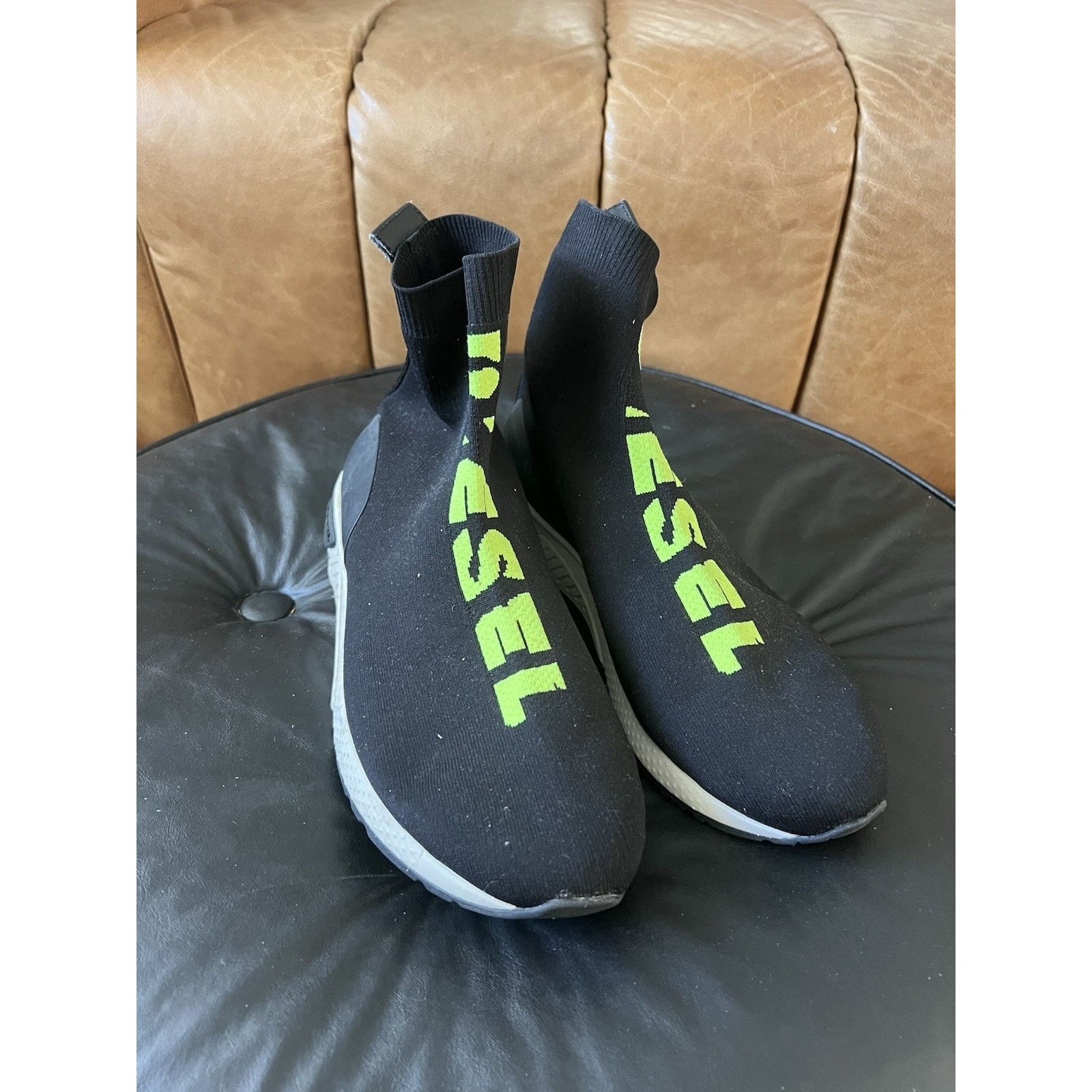 Diesel Genuine Diesel Men's H-padola mid Sock Sneaker Size US 10.5 / EU 43-44 - 2 Thumbnail
