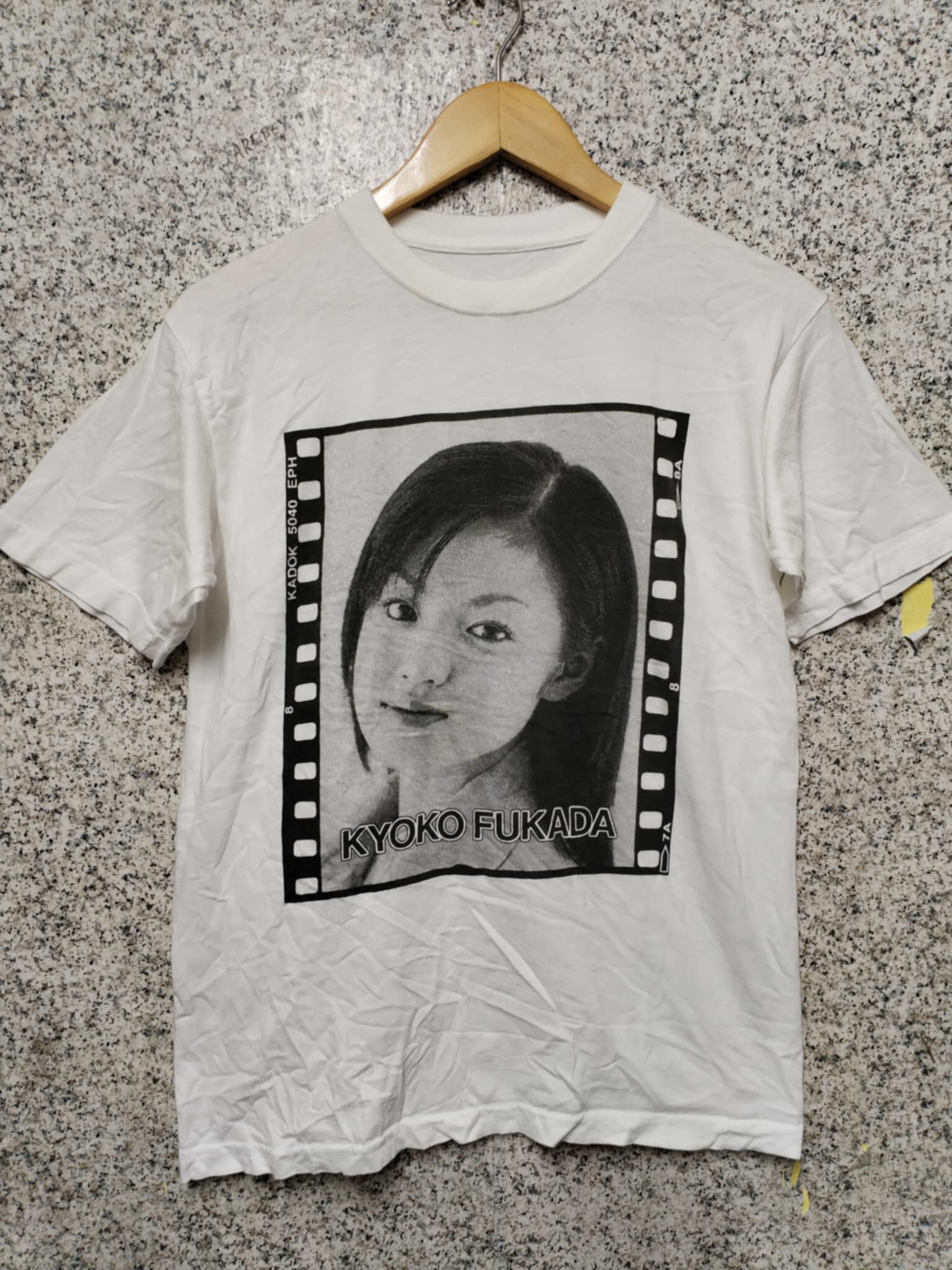 Band Tees × Japanese Brand × Vintage VINTAGE KYOKO FUKADA PHOTO TEE VERY RARE Size US M / EU 48-50 / 2 - 1 Thumbnail