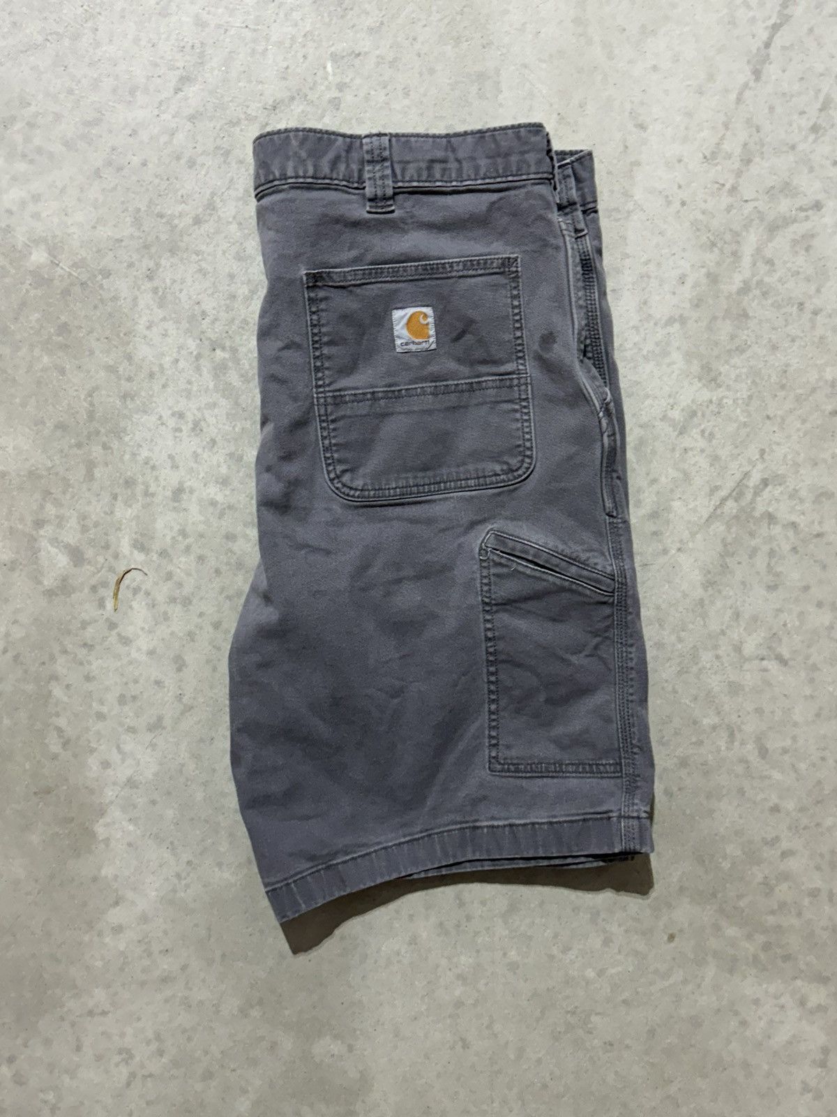 Carhartt × Vintage Grey Carhartt Carpenter Shorts 42 Size US 42 / EU 58 - 1 Thumbnail