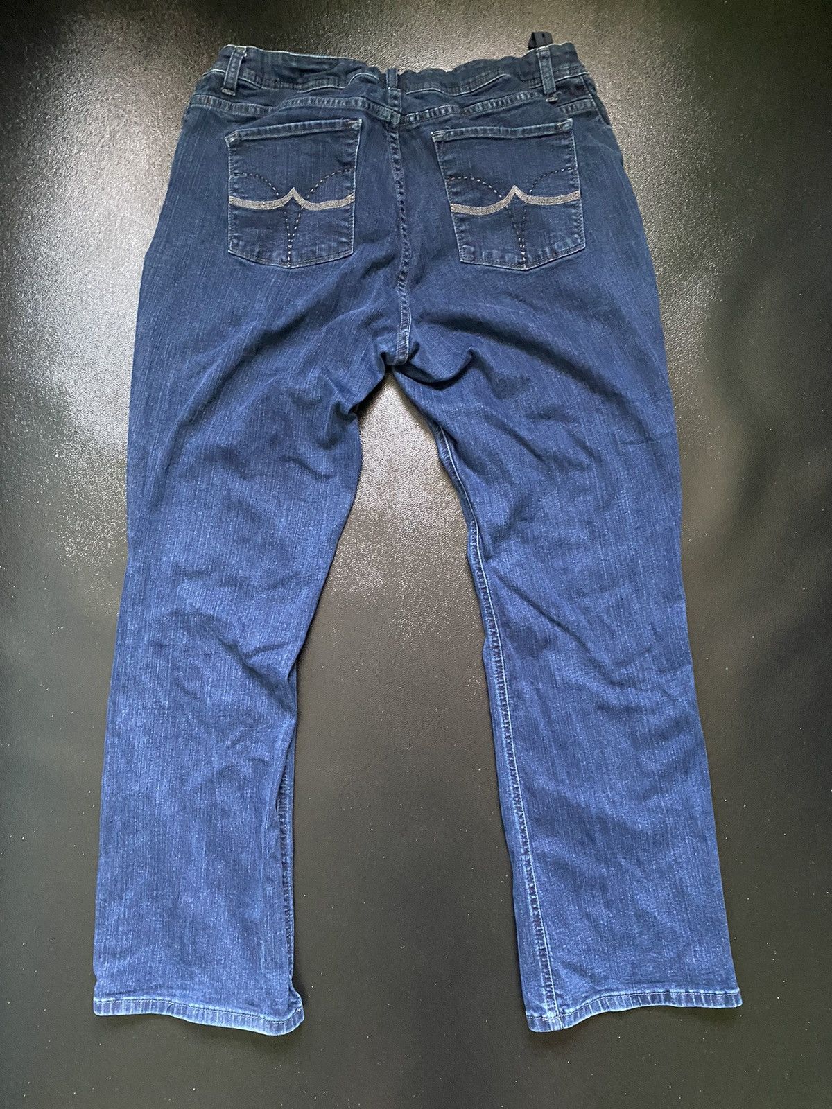 Lee × Vintage Dark Blue Lee Denim Size 34" / US 12 / IT 48 - 2 Thumbnail