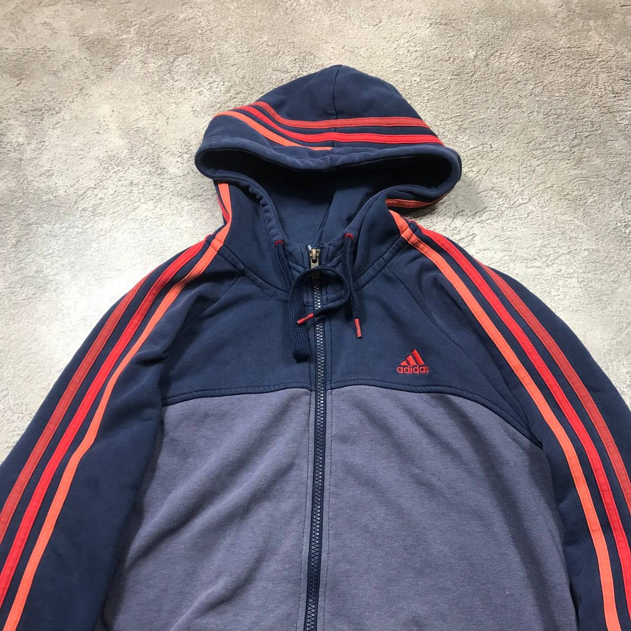 Adidas VINTAGE ADIDAS PERFOMANCE ZIP HOODIE CASUAL STREETWEAR 90s Size US XL / EU 56 / 4 - 3 Thumbnail