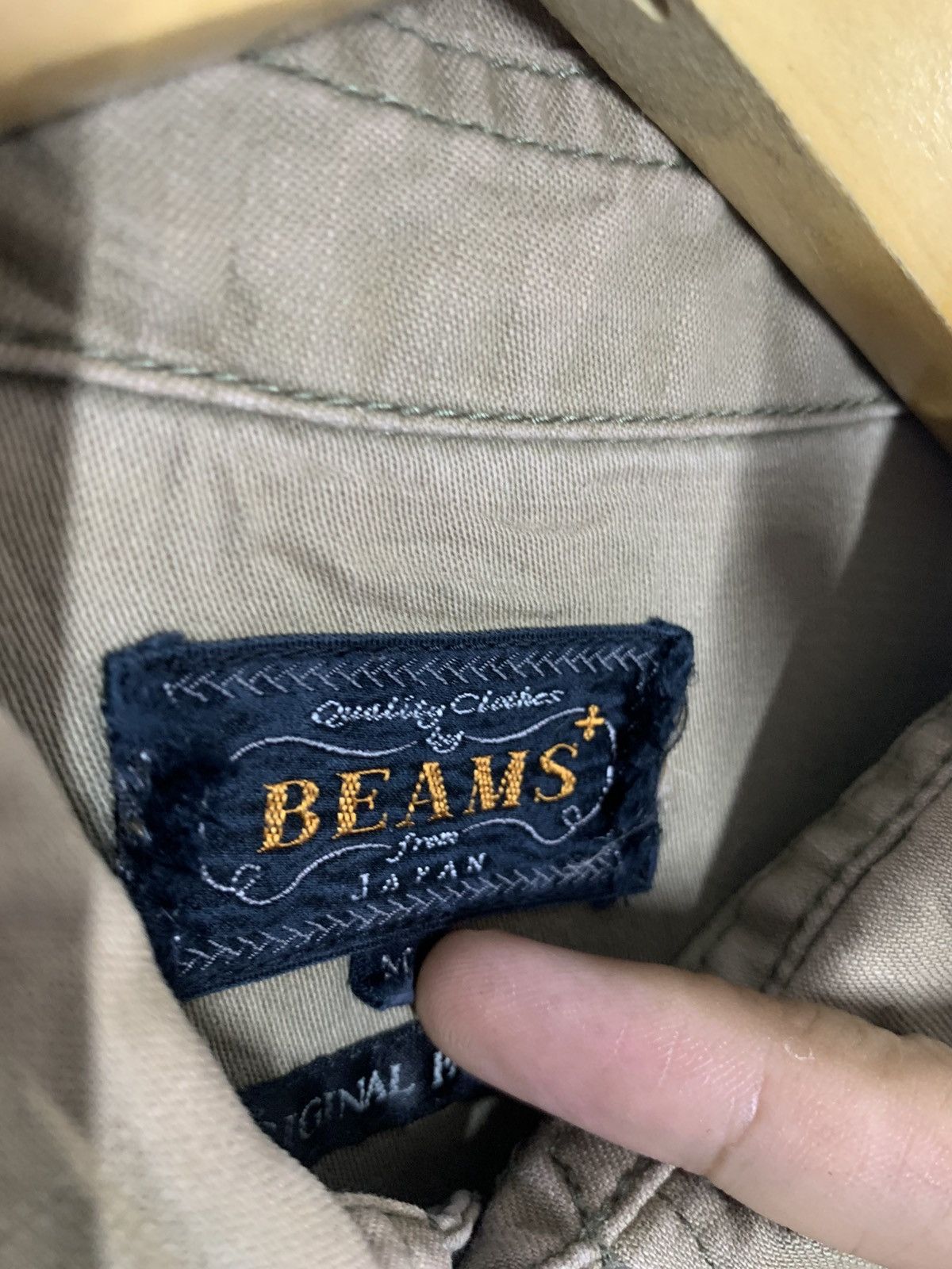 Beams Plus Beams Plus Military Navy Overshirt Size US M / EU 48-50 / 2 - 9 Thumbnail