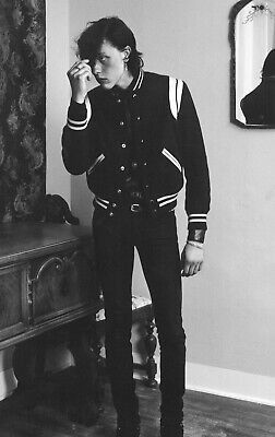 Saint Laurent Paris Teddy varsity bomber jacket Size US M / EU 48-50 / 2 - 12 Thumbnail