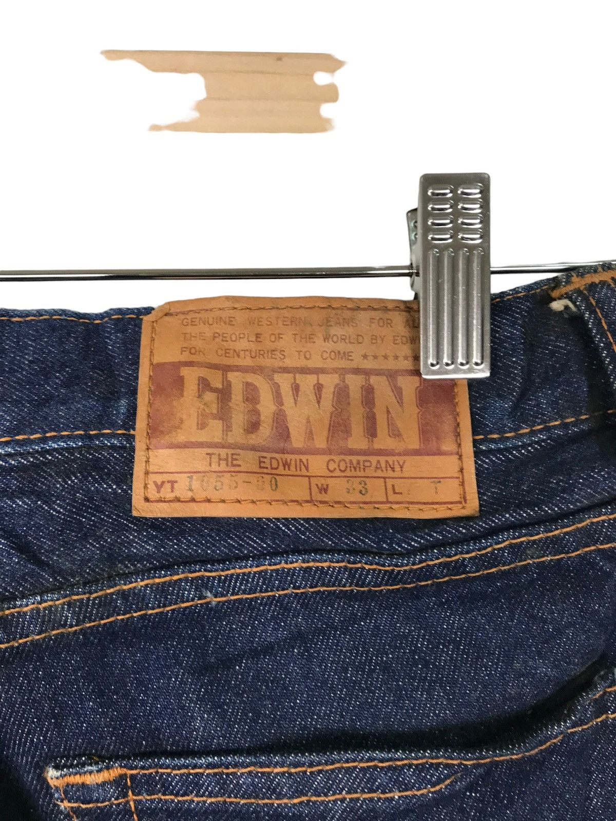 Japanese Brand 🔥 1970s EDWIN JEANS Size US 32 / EU 48 - 8 Thumbnail
