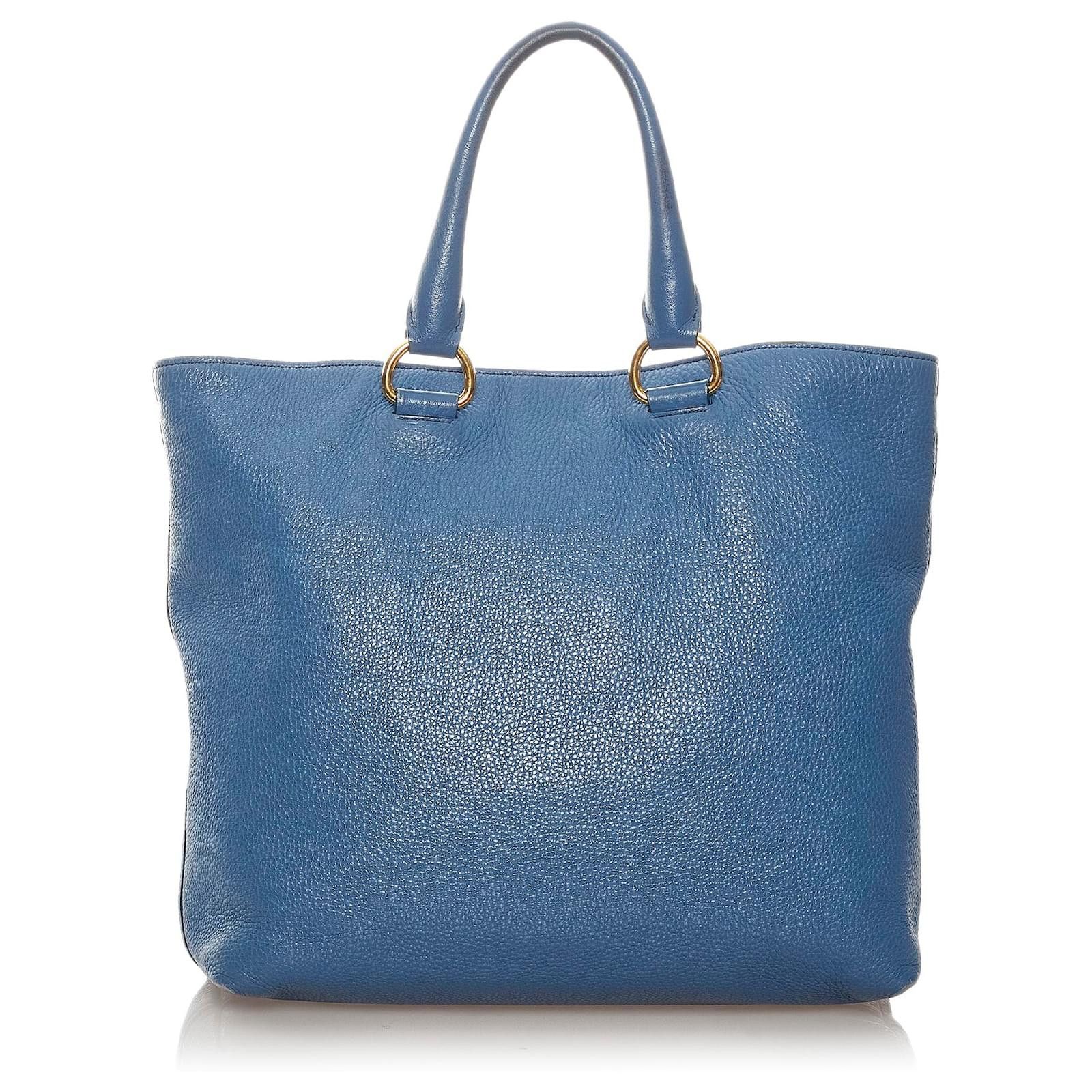 Prada o1la1rc1a0724 Size: OS / Tote Bag in Blue Size ONE SIZE - 3 Thumbnail