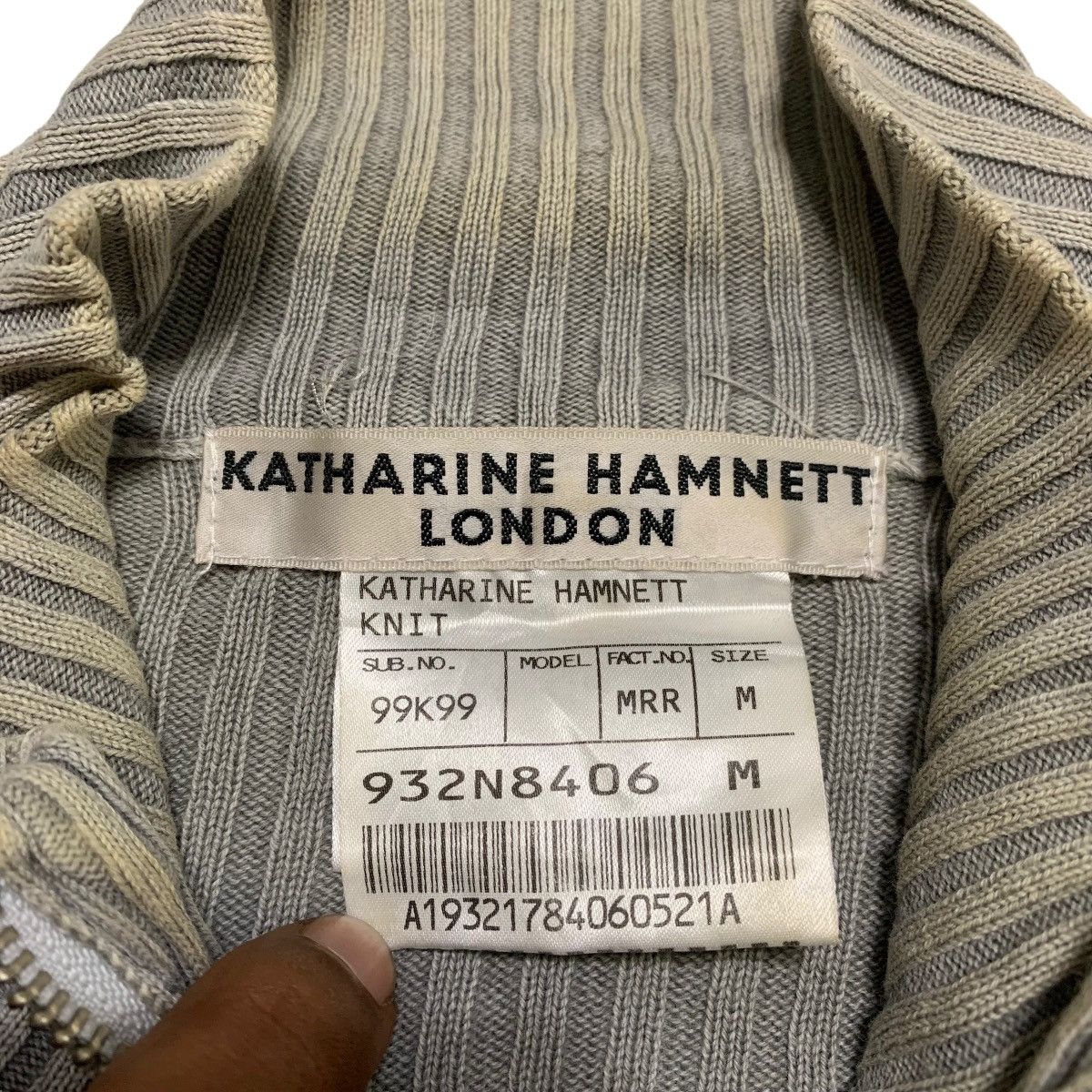 Katharine Hamnett London Katherine Hamnett London Knitwear Fit Jacket Size M / US 6-8 / IT 42-44 - 5 Thumbnail