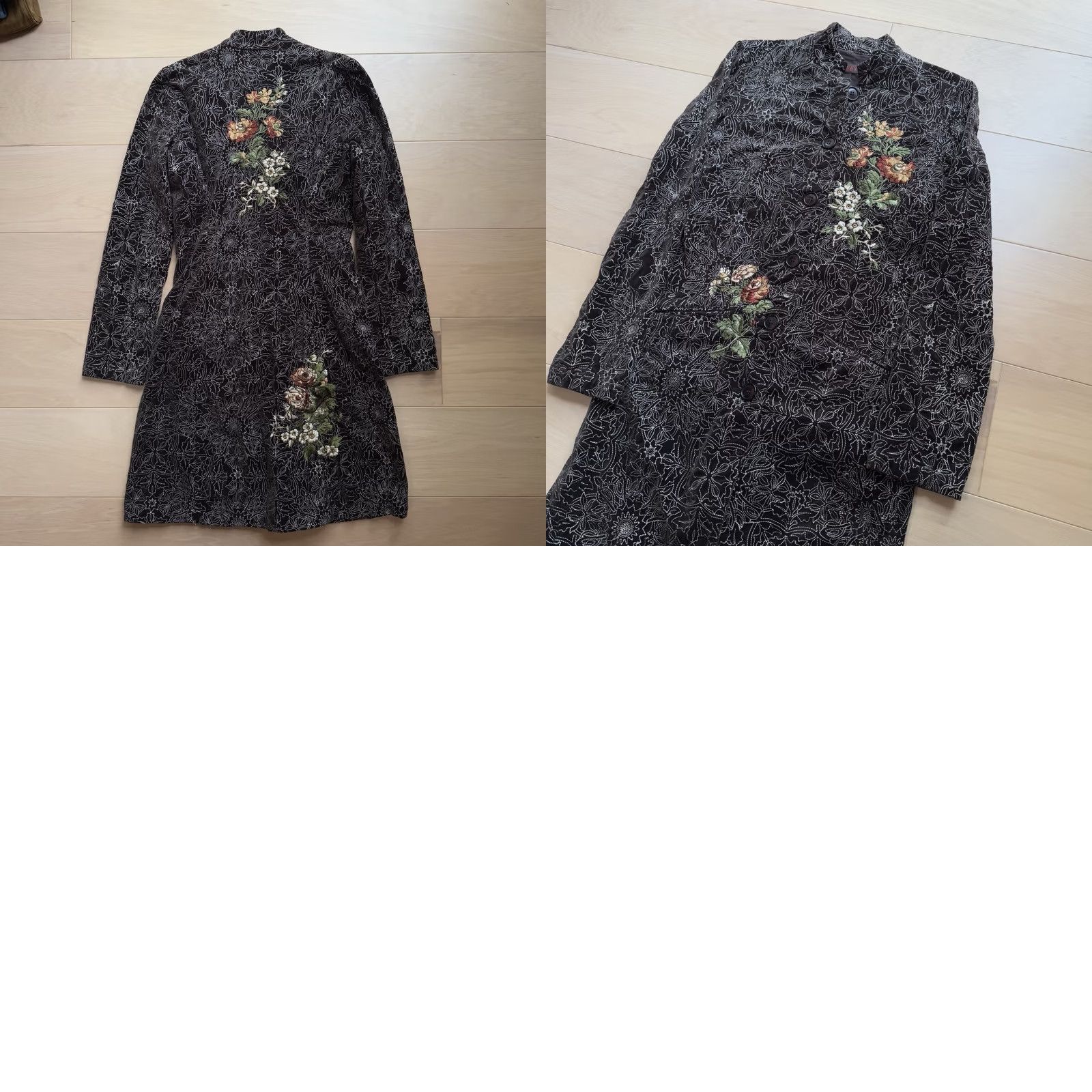 Johnny Was Johnny Was Jacket Floral Brown Long Embroidered Art Glam New York Small Size S / US 4 / IT 40 - 8 Thumbnail