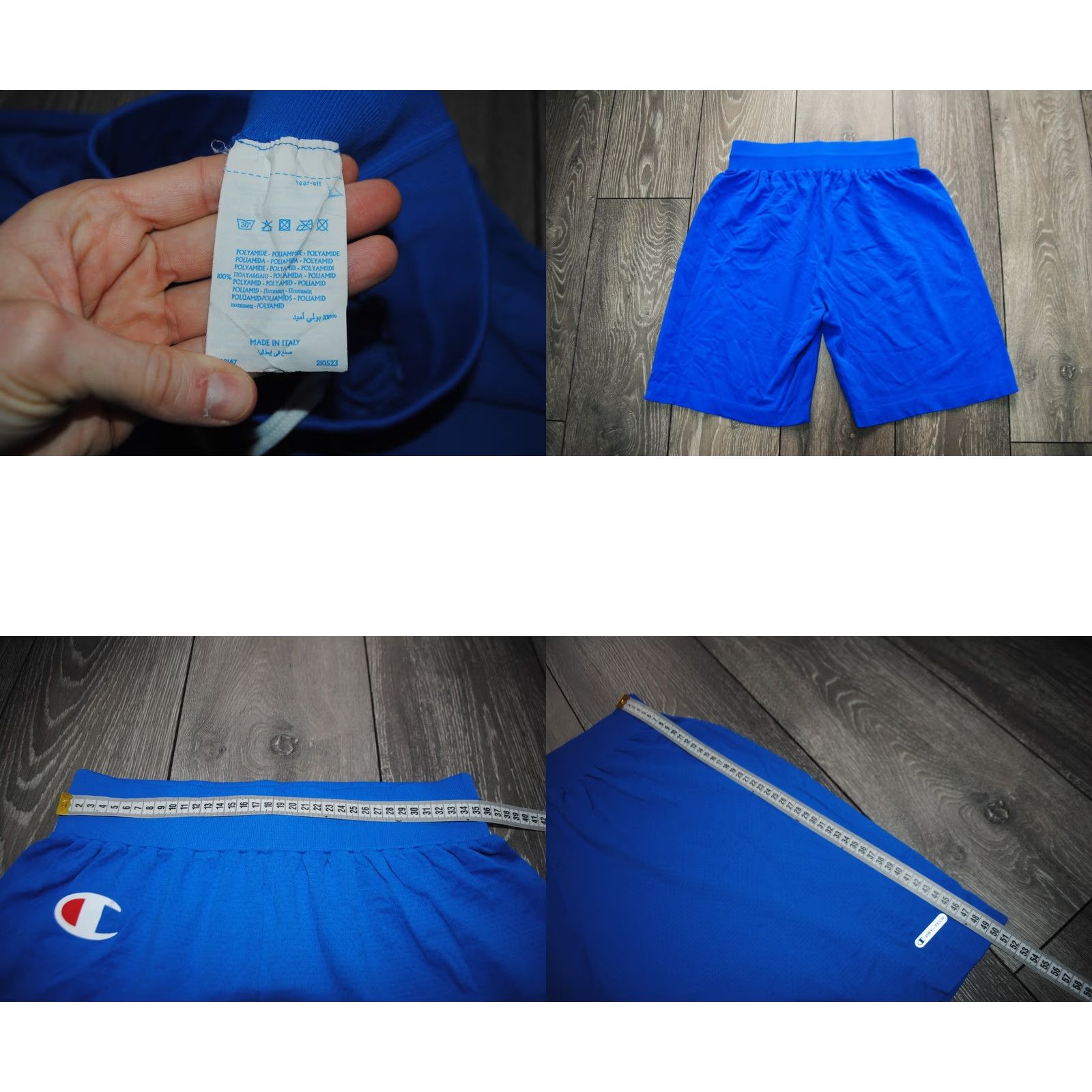 Champion CHAMPION ITALIAN NATIONAL TEAM BASKETBALL SHORTS BLUE COLOR PRO-TECH MENS MEDIUM Size US 31 - 8 Thumbnail